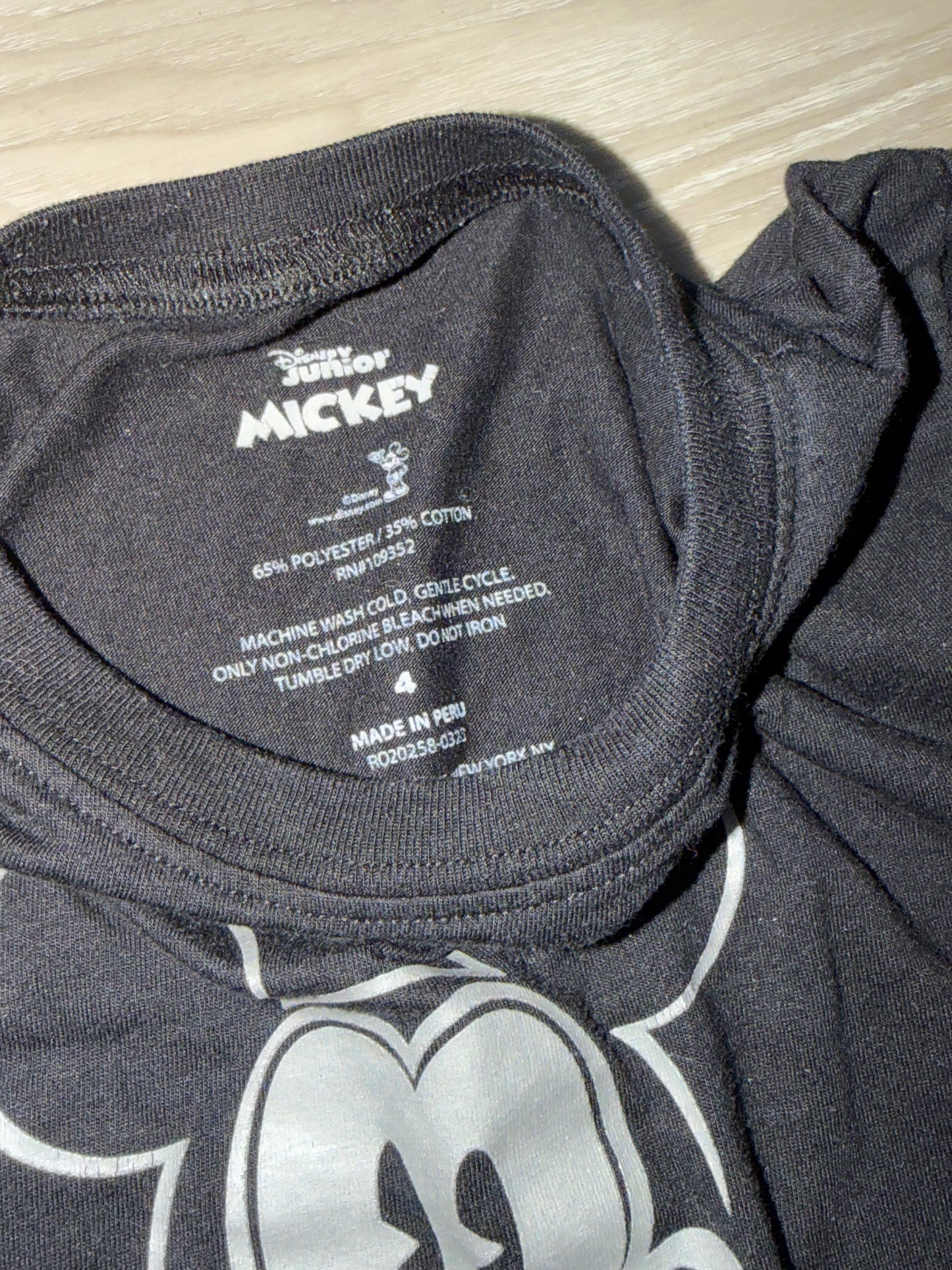 Boy Clothes - Micky Mouse Top (Used)