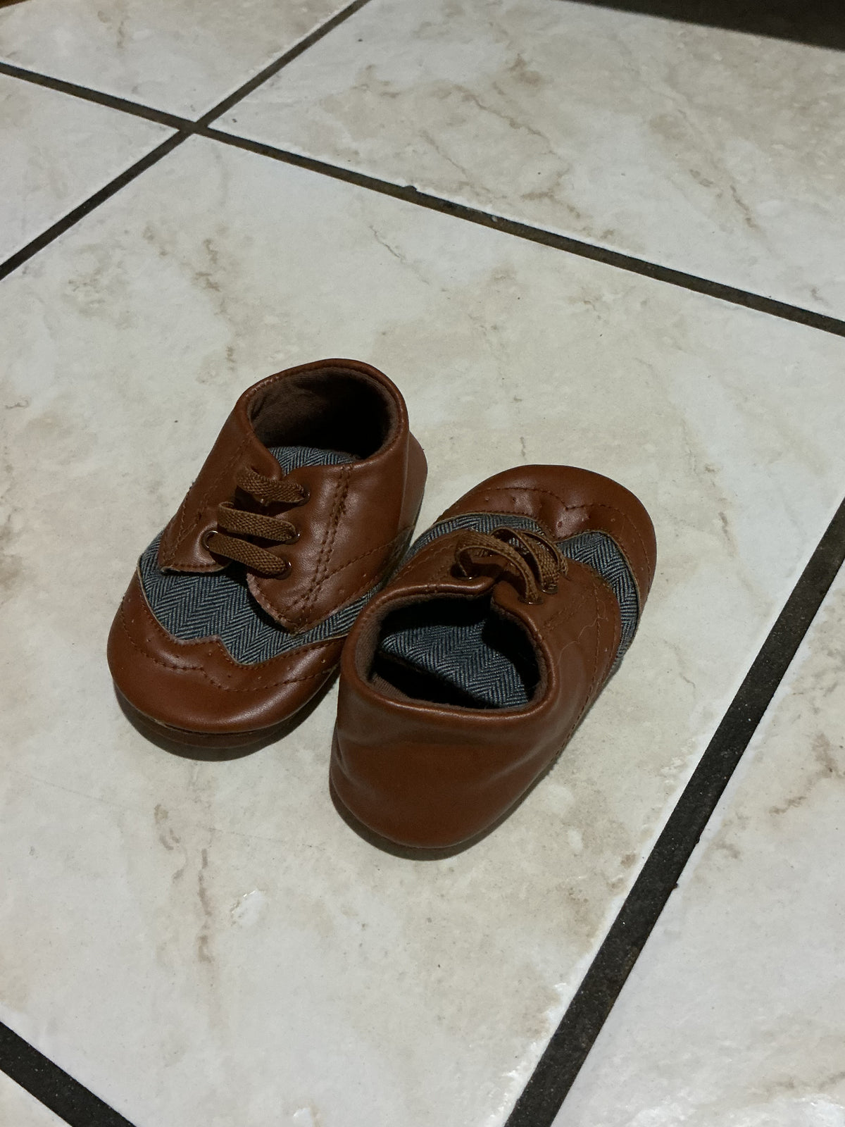 Infant Baby Shoes - Brown