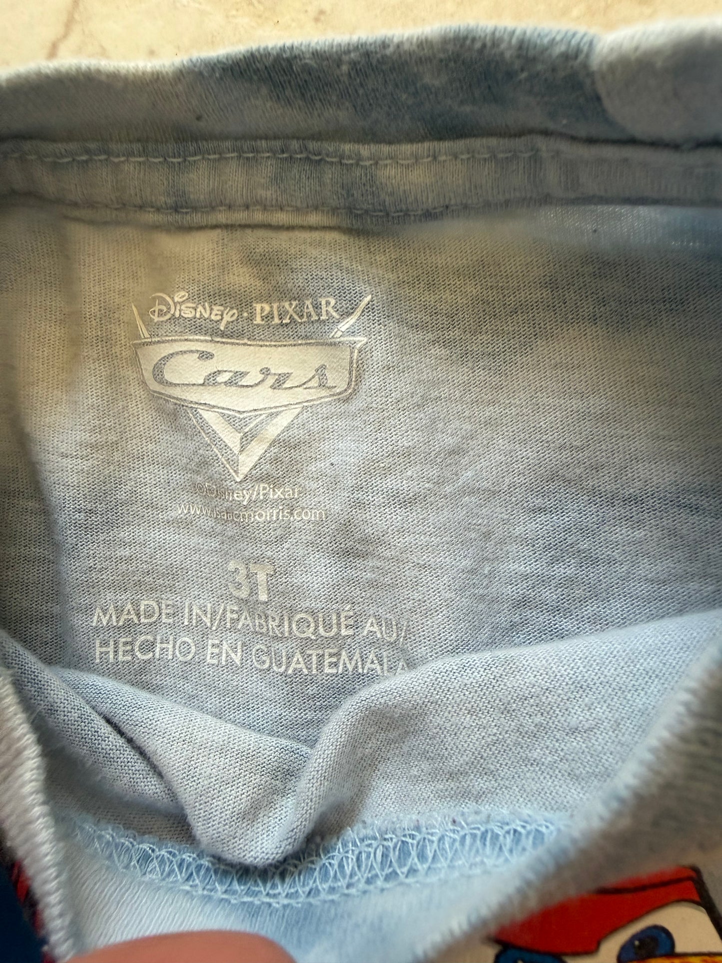 Boy Shirt - Blue Cars Size 3T (Used)