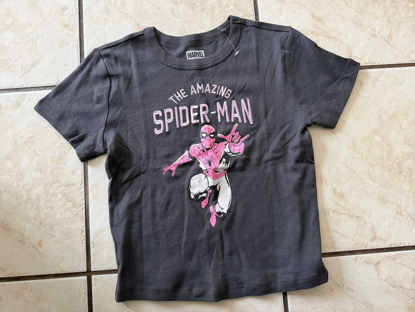 Spider Man Pink shirt (M) (NEW)