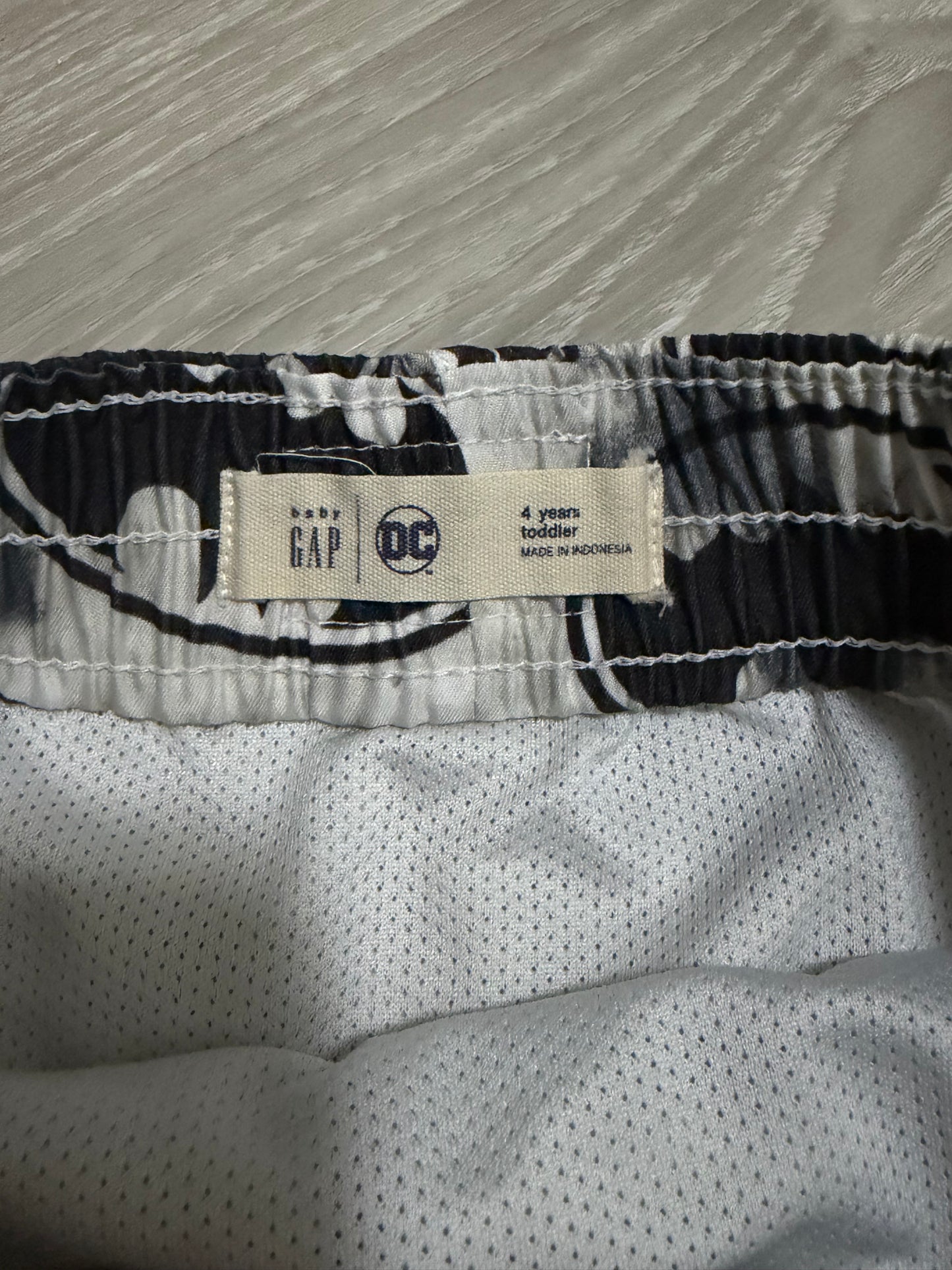 Boy Clothes - Batman Swim Trunks Size 4 (Used)