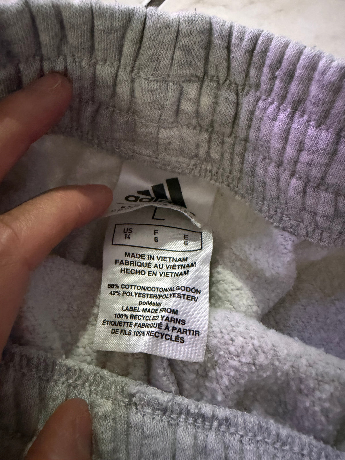 Girls - Adidas L Size 14 Sweatpants (Used)