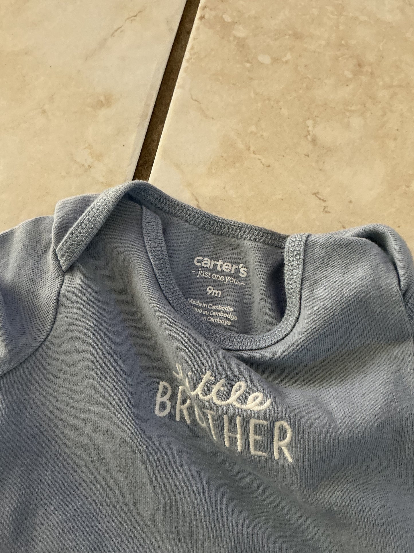 Baby Clothes - Little Brother Set 9m (Used)
