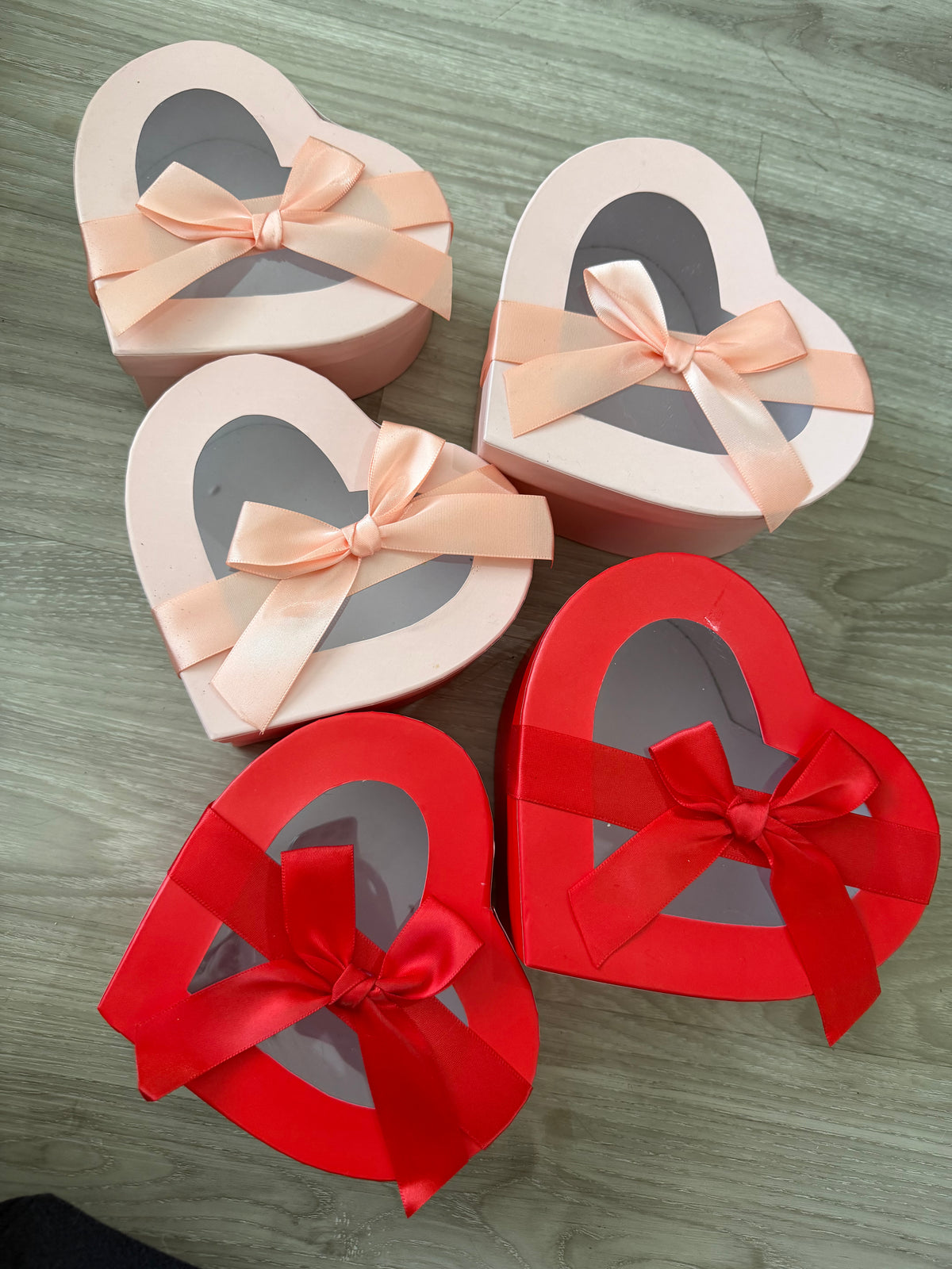 Heart Box Lot 5Pk