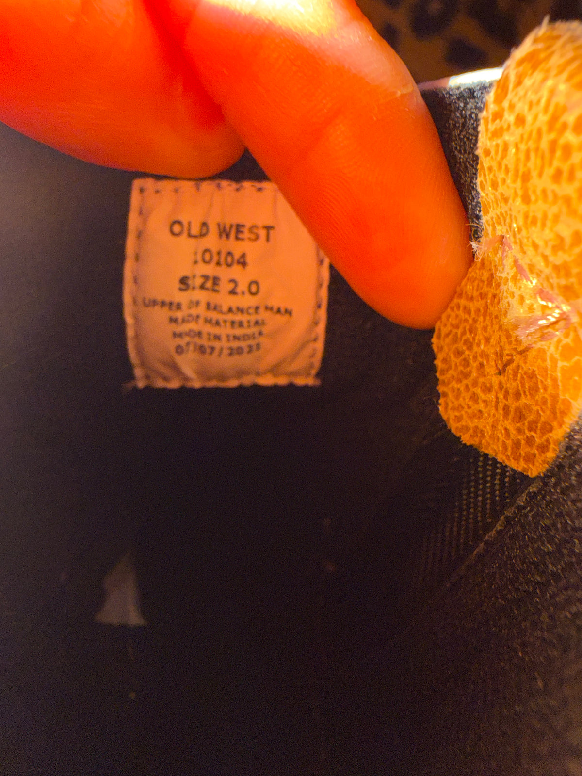 Baby Shoes - Size 2 - Old West (USED)