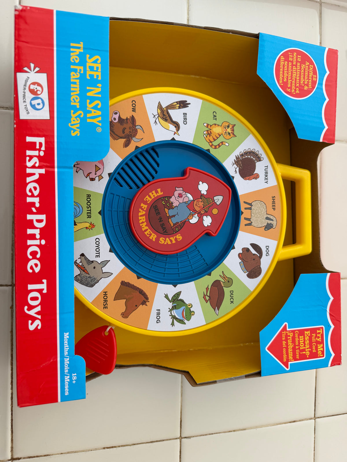 Fisher Price Toy See N Say The Farmer Says