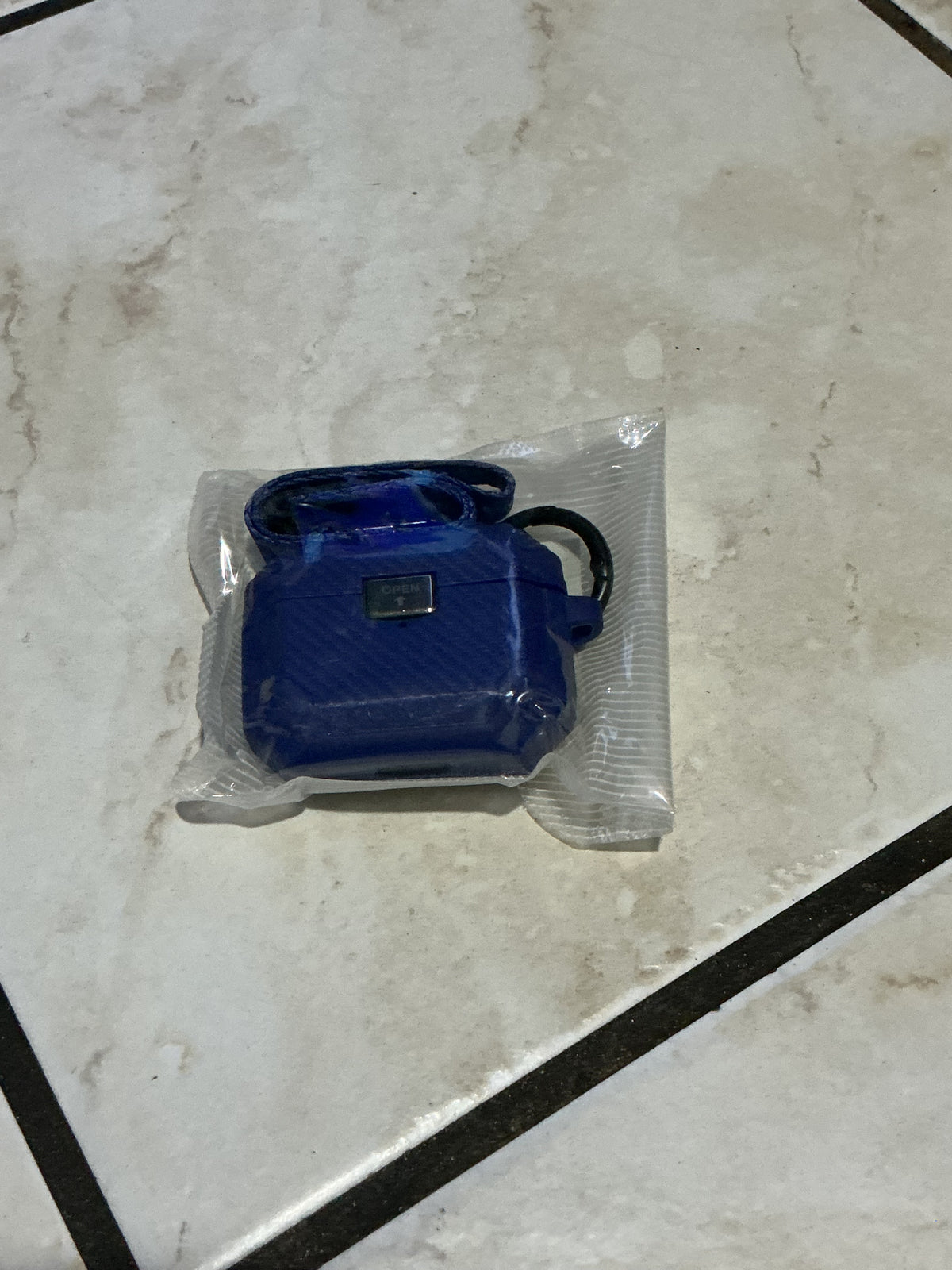 Headphone case (Blue/Hard shell) (NEW)