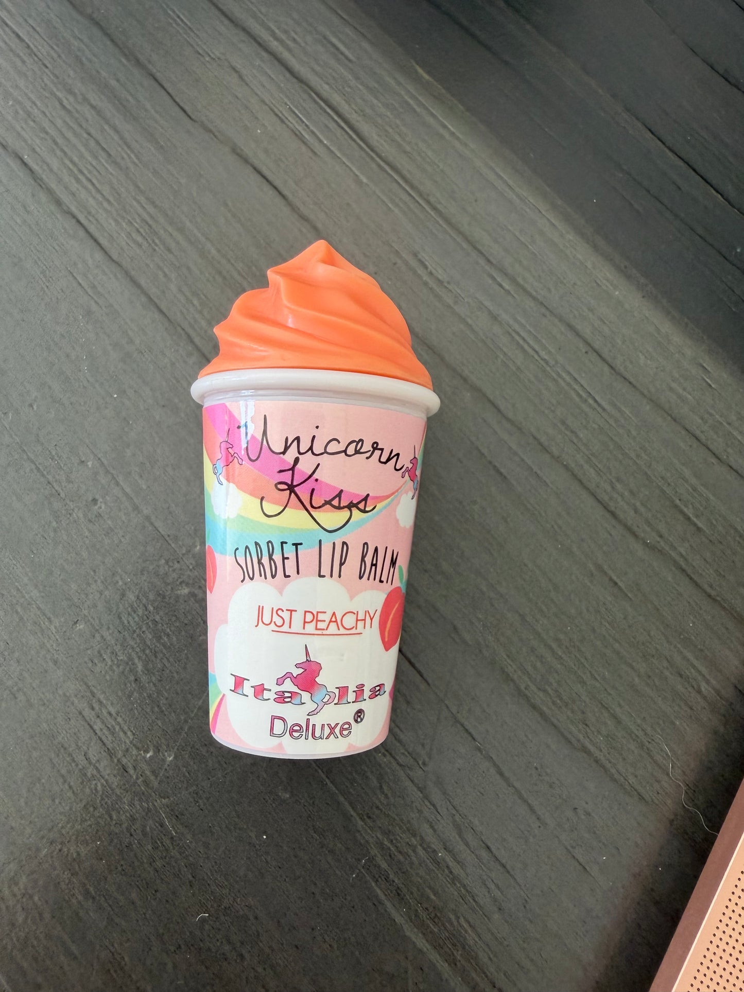 Slushy Unicorn Kiss Lip Balm - Just Peachy (NEW)