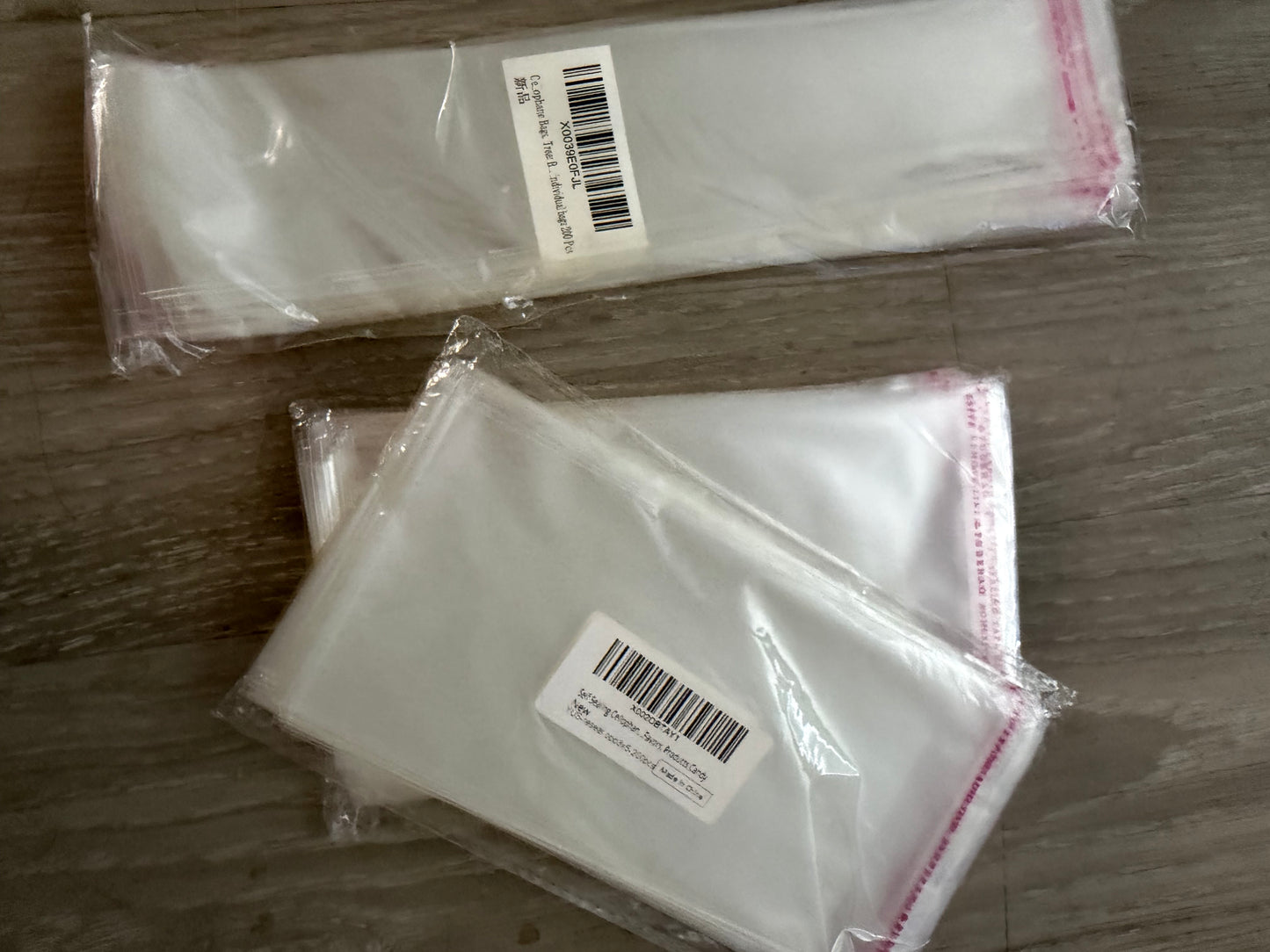 Self Sealing Candy Favors 3 sets