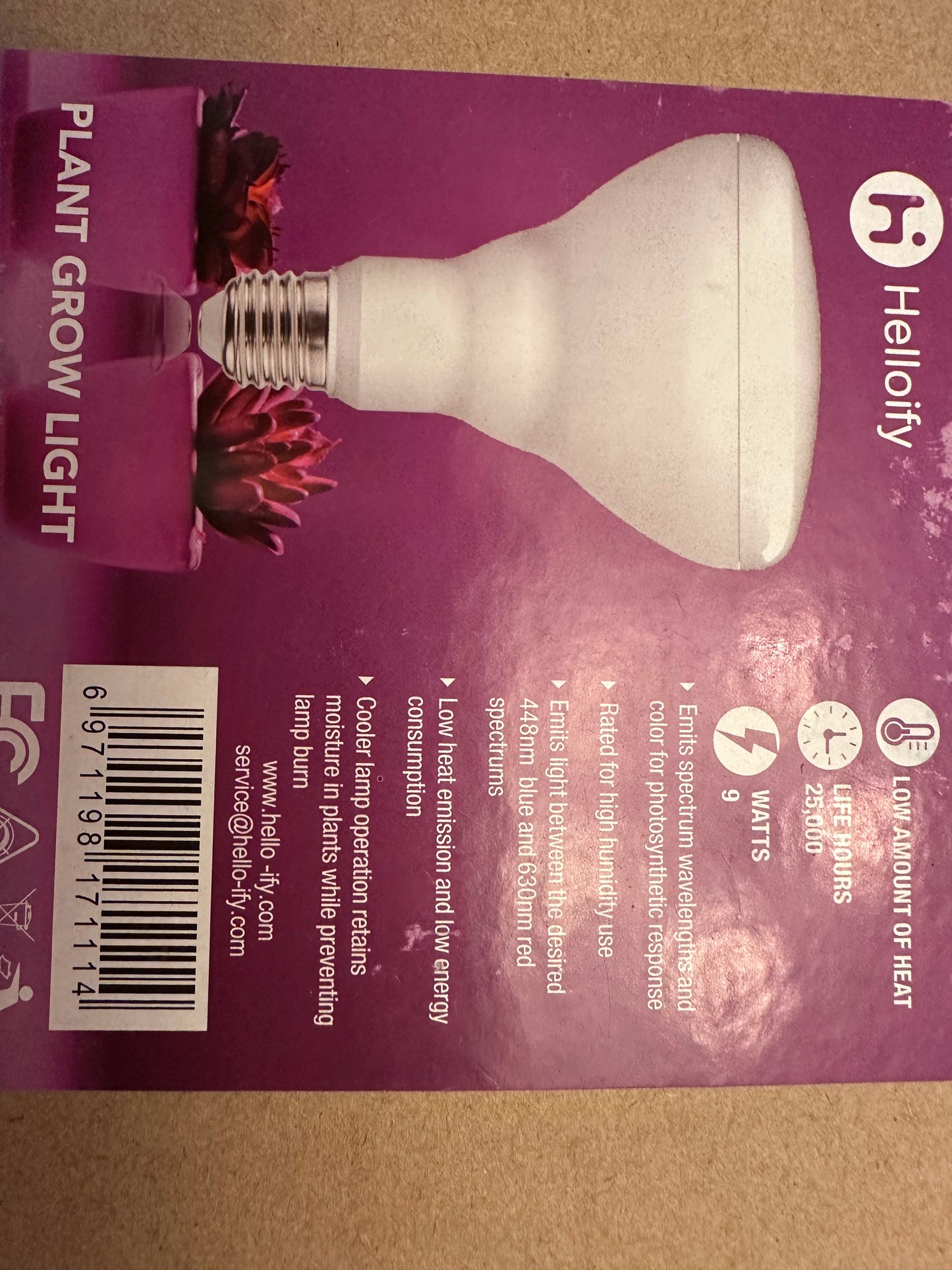 Helloify Plant Grow Light (NEW)