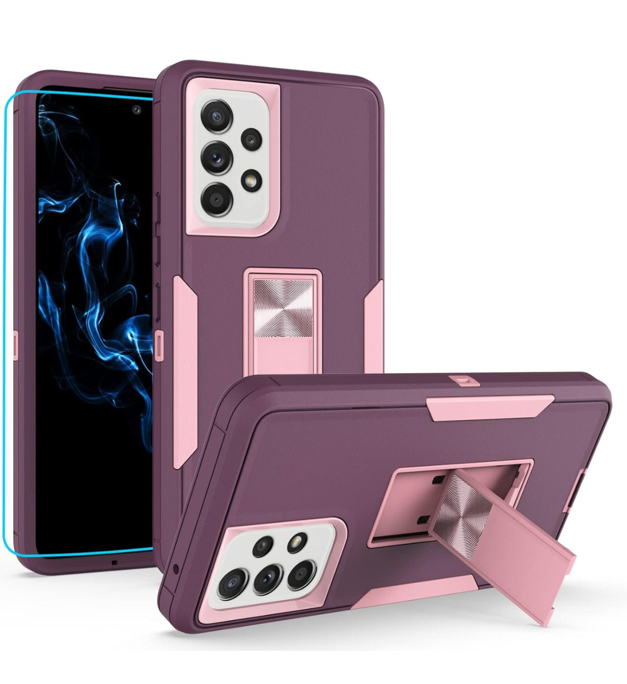 Samsung Galaxy A13 5G, Purple Rose Gold, Case #2