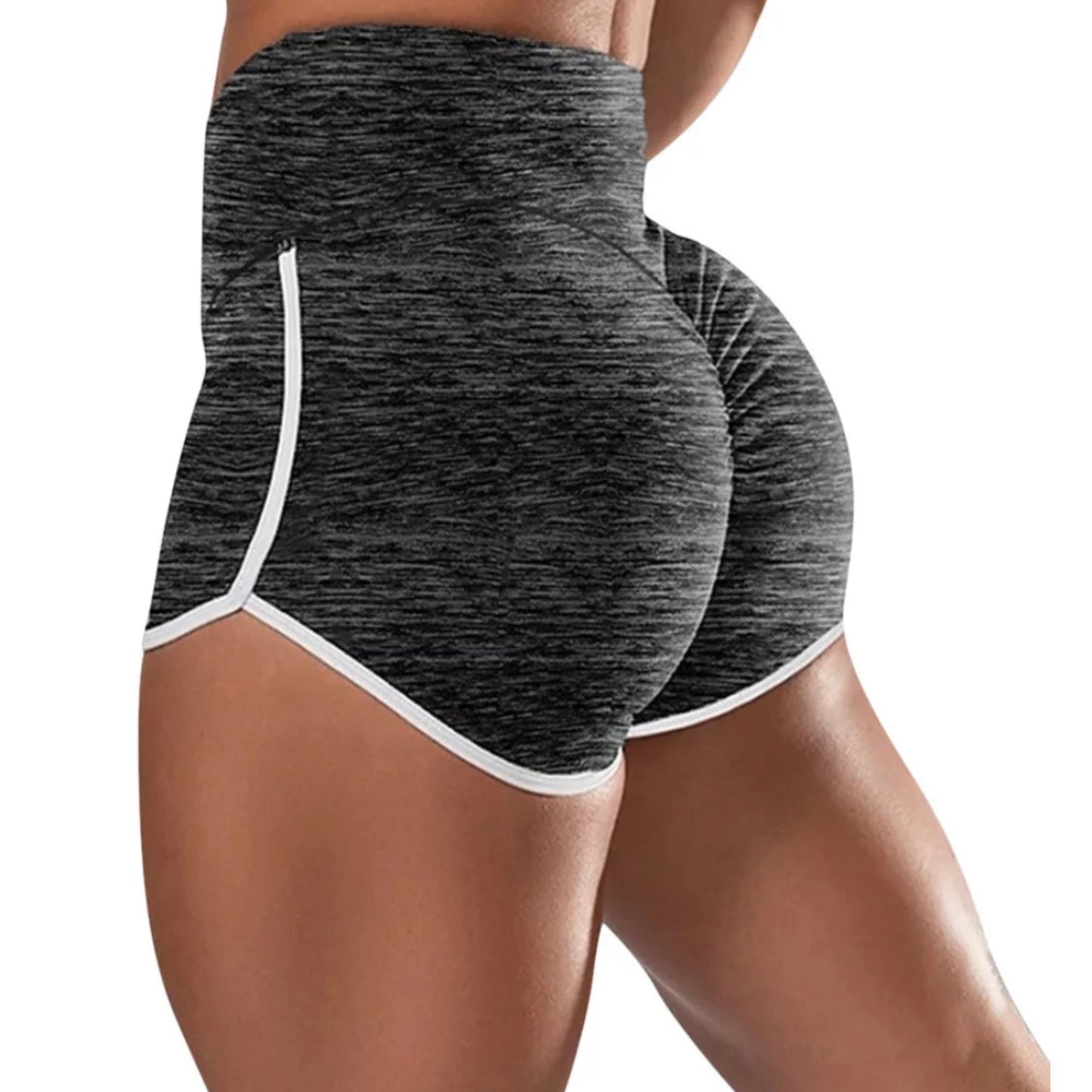 Big Butts Don't Lie Mini Shorts (Dark Grey)