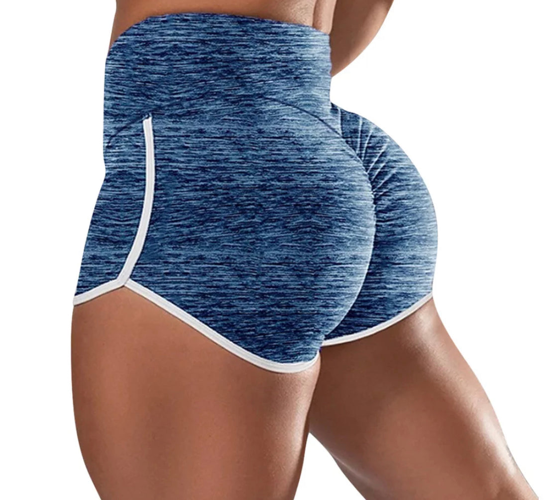 Big Butts Don't Lie Mini Shorts (Blue)