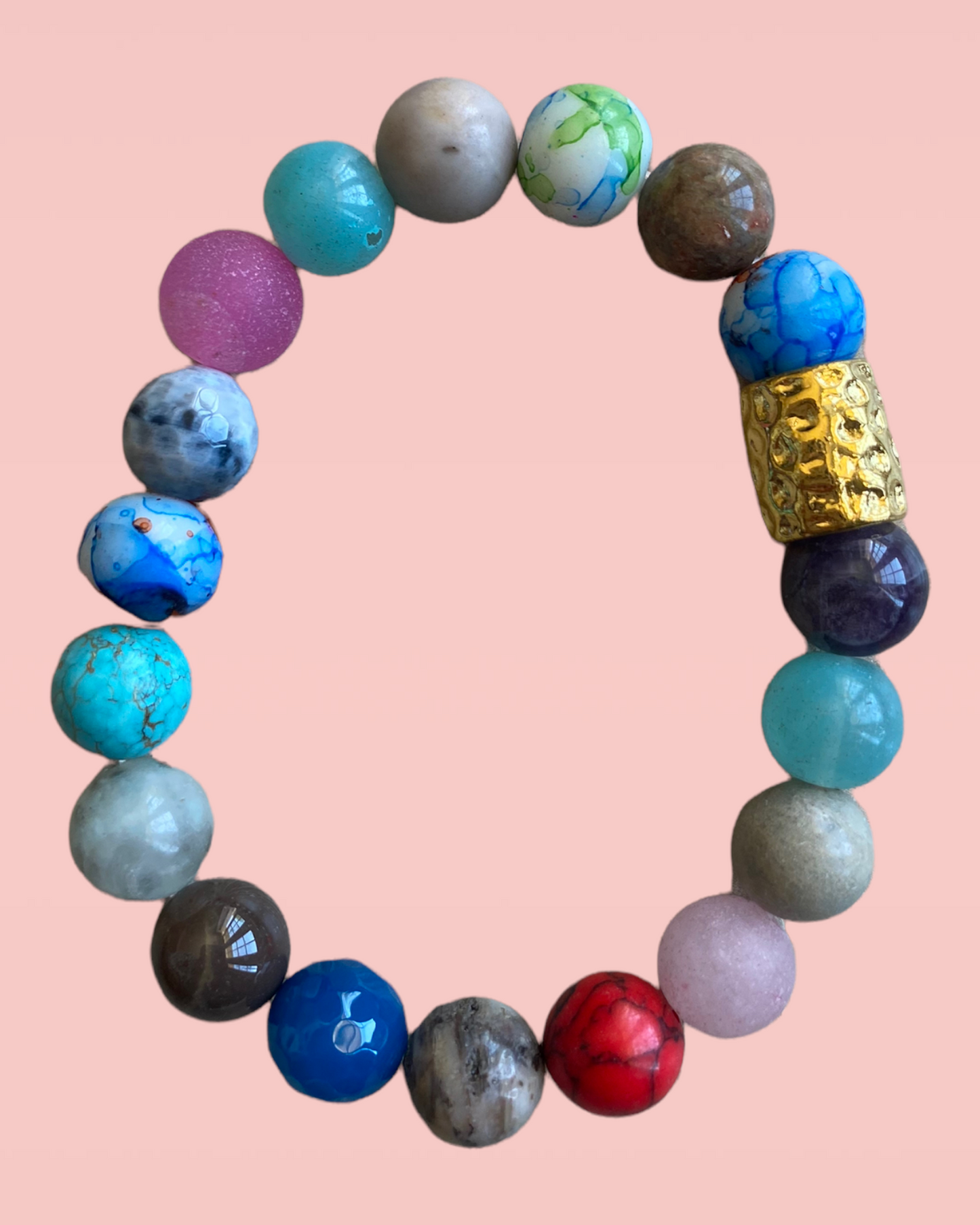 Multi-stone Gemstone Bracelet