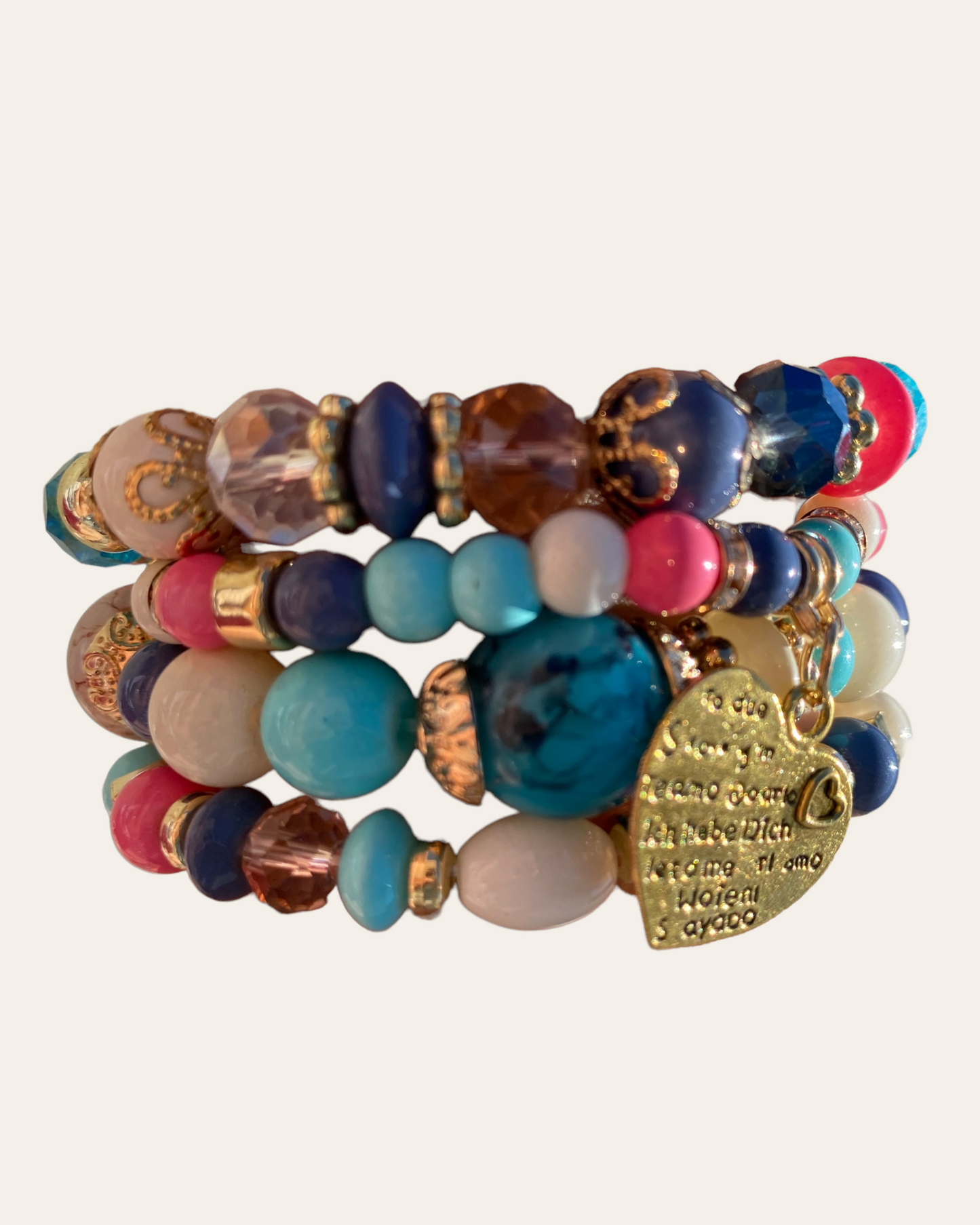 Stealing My Heart Bracelet Set (Candy)