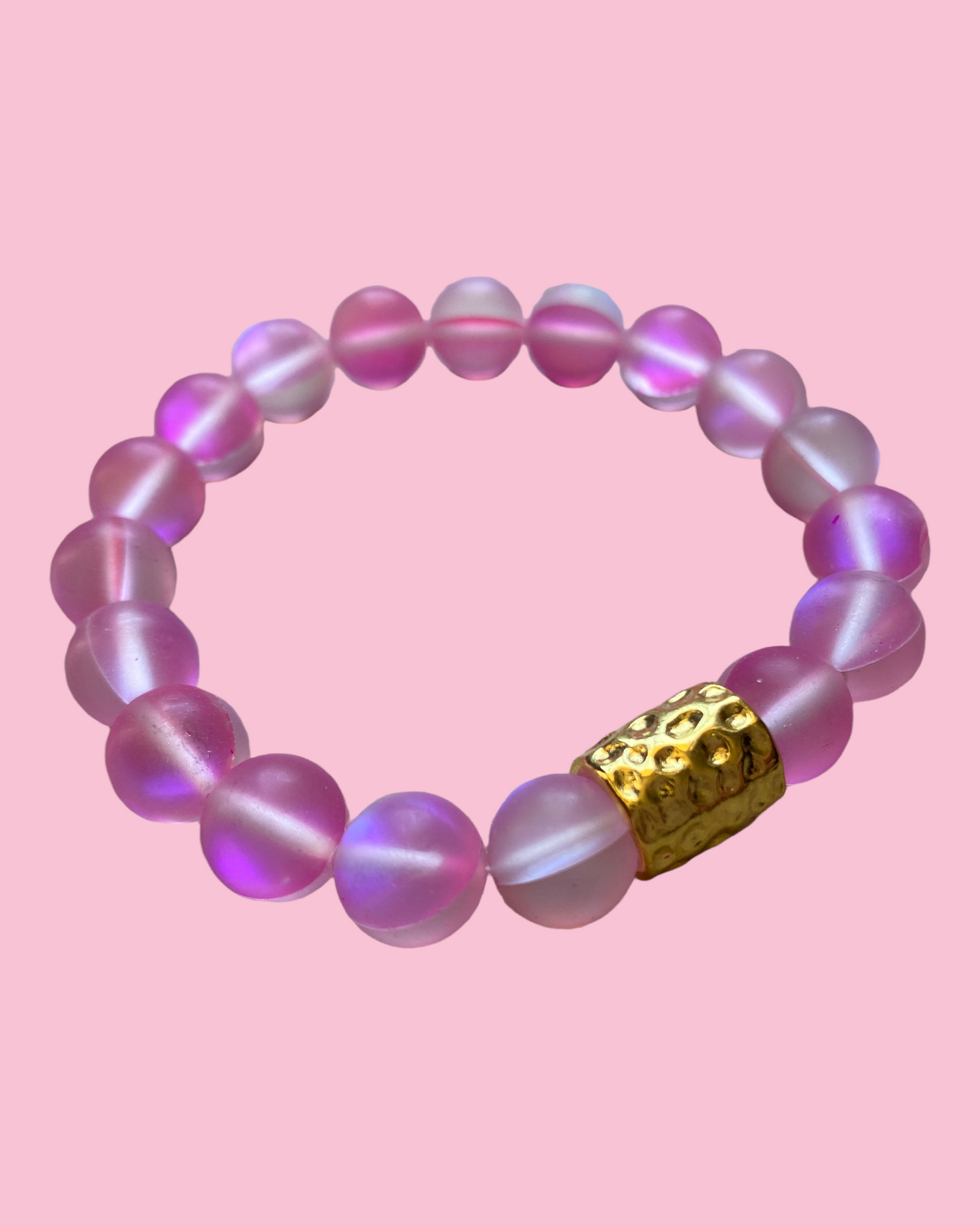 Red Topaz Stone Bracelet