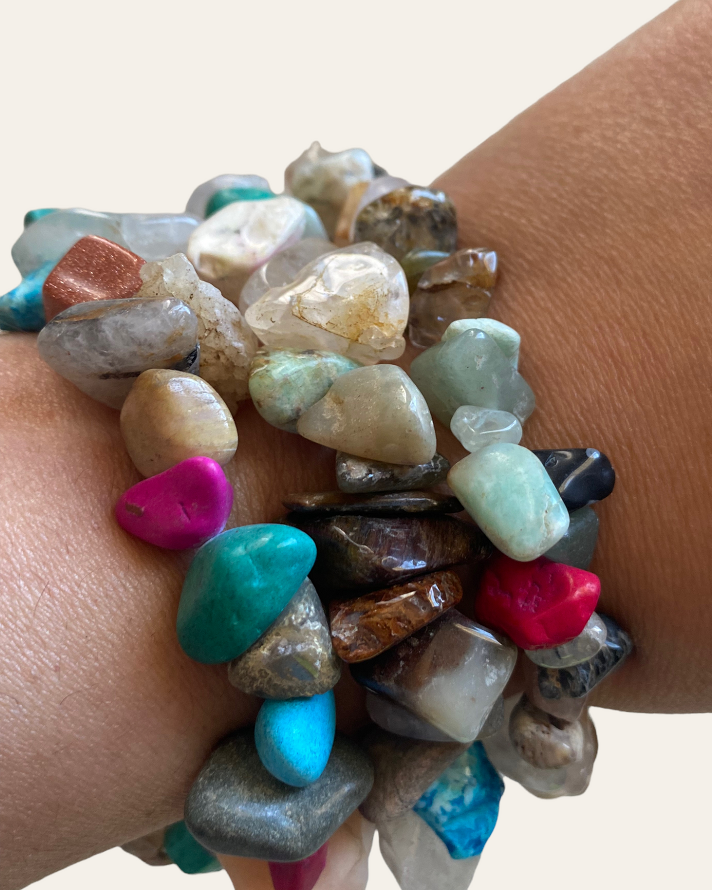 The Ultimate Chipped Crystal Bracelet