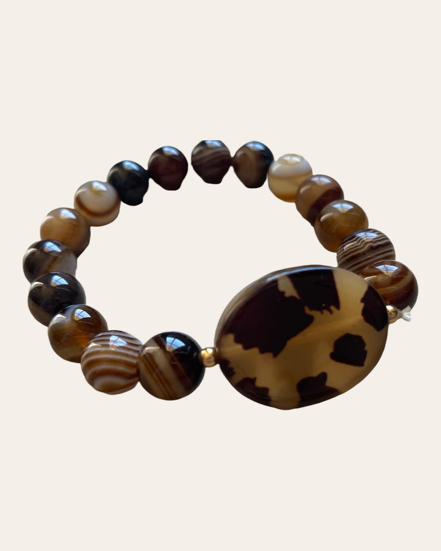 Tigers Eye Stone Bracelet