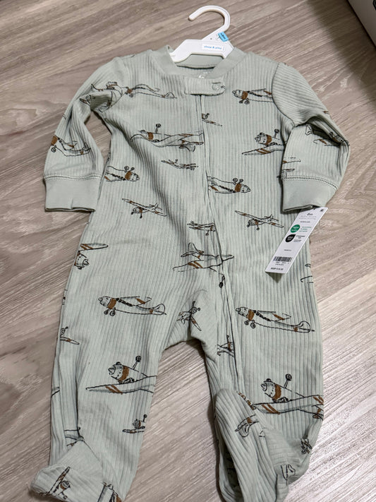 Baby Clothes - Plane Onsie 6Months (NEW)