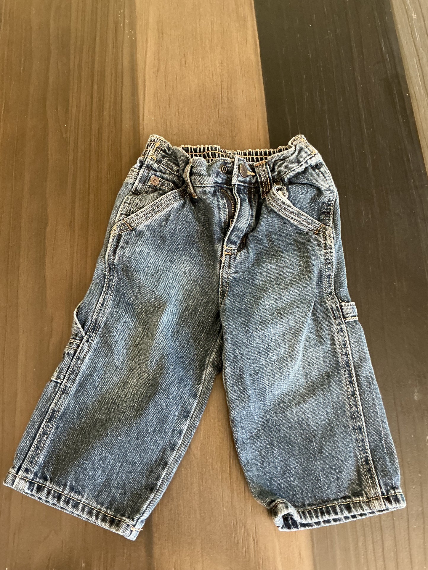 Baby Clothes - Cherokee Denim Pants 12m (Used)