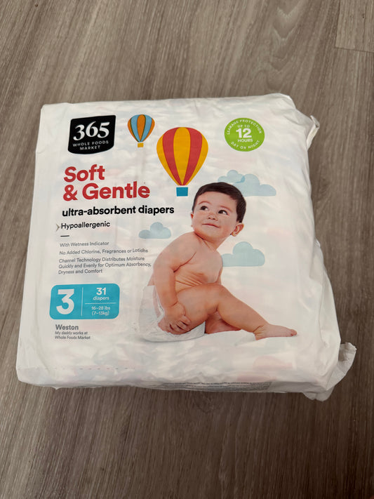Baby Diapers Size 3 (open Pack)