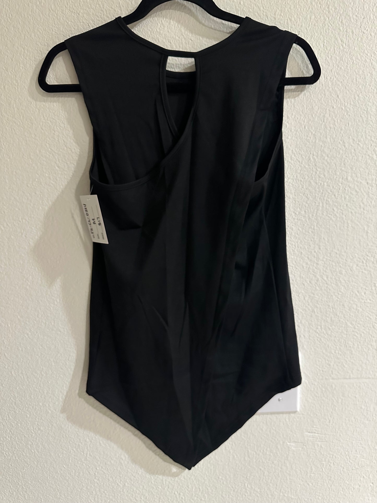 Fancy Crisscross Top (Black)