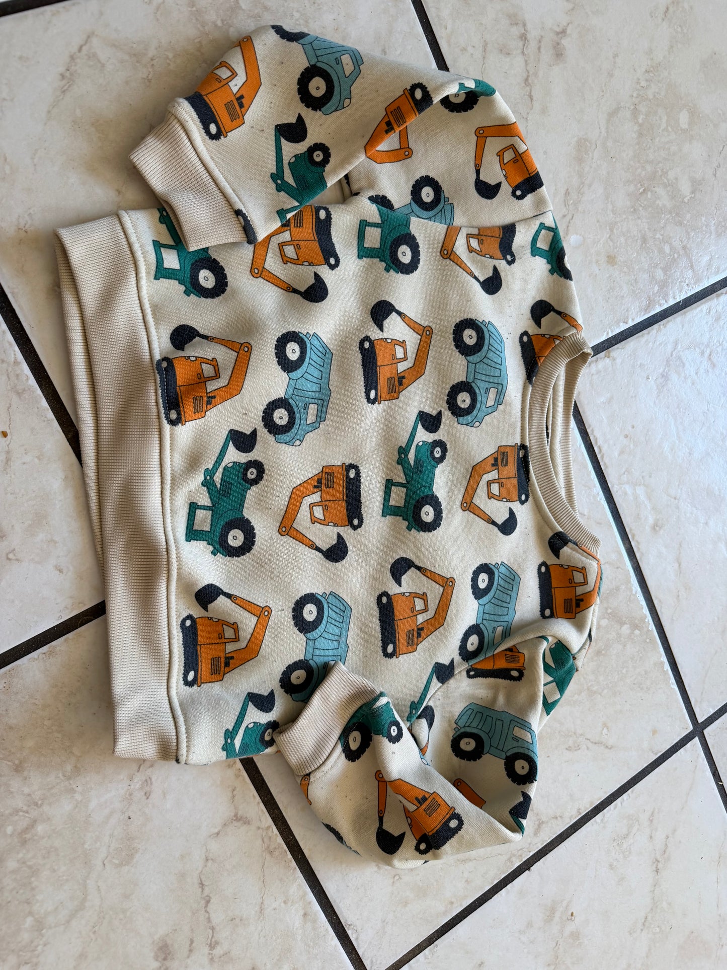 Little Boy - Tractor Sweater Size 4T (Used)