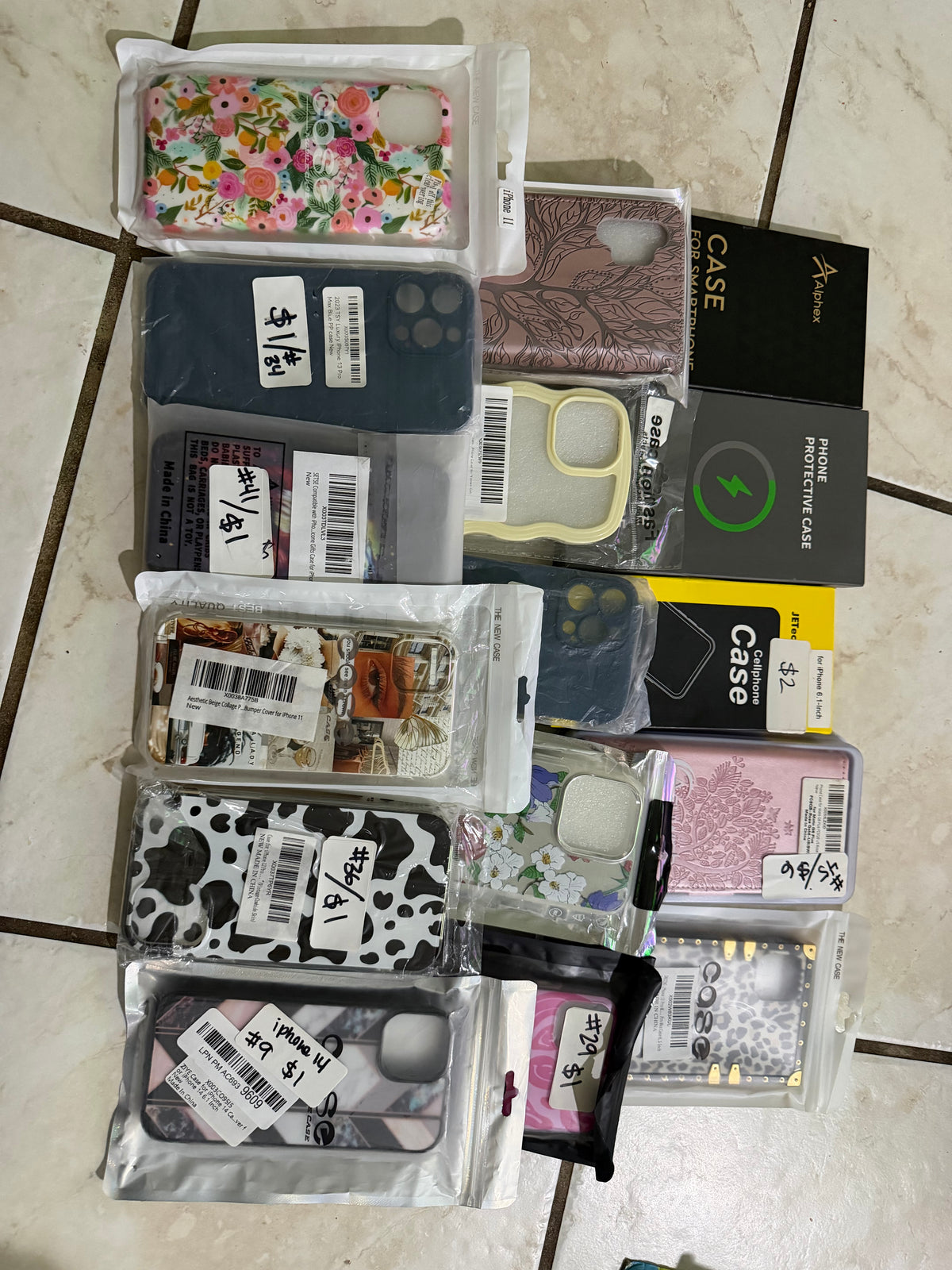 Phone Case Bundle #3 - 16 Phone Cases