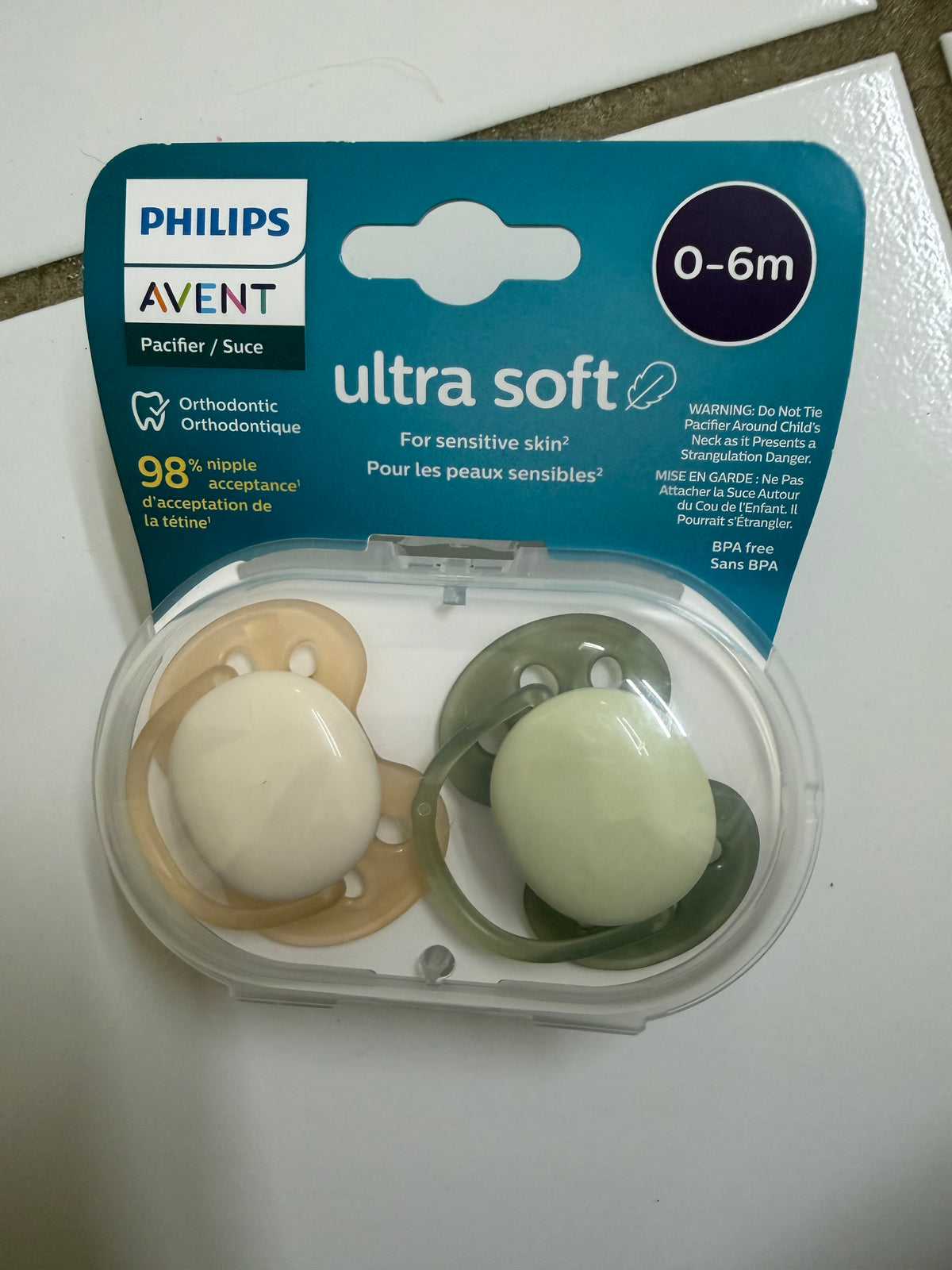 Baby Pacifier - 2 set (NEW)