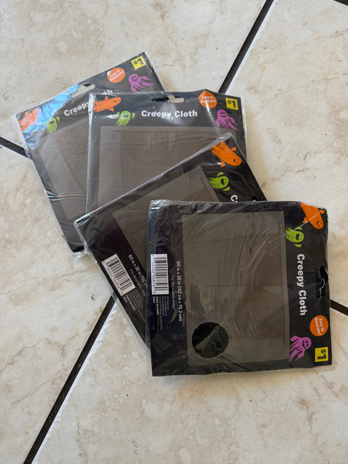 Creepy Cloth 4pk (NEW)