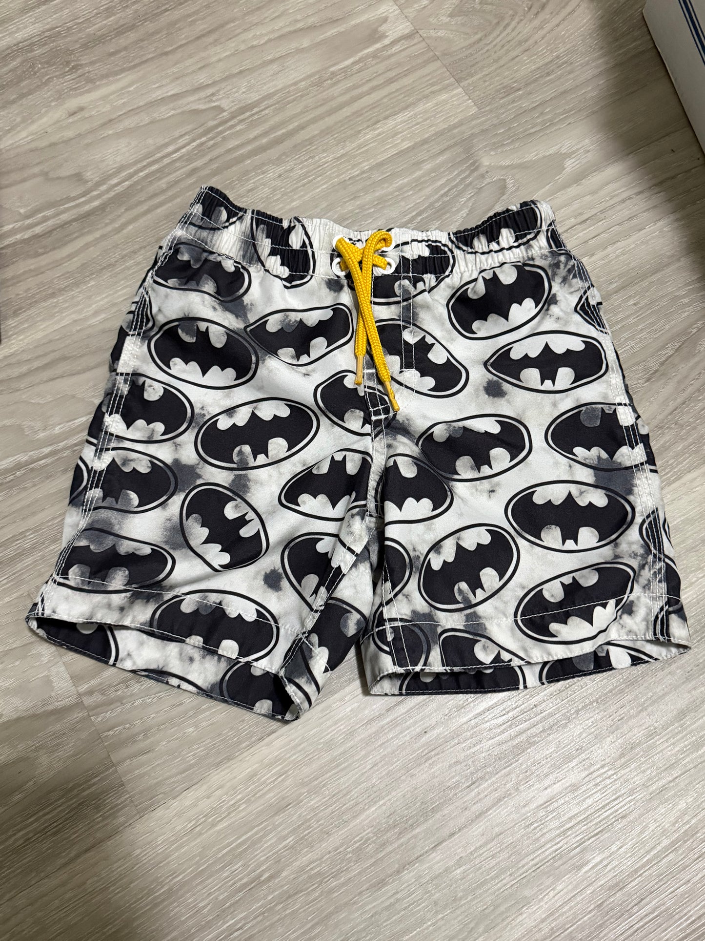 Boy Clothes - Batman Swim Trunks Size 4 (Used)