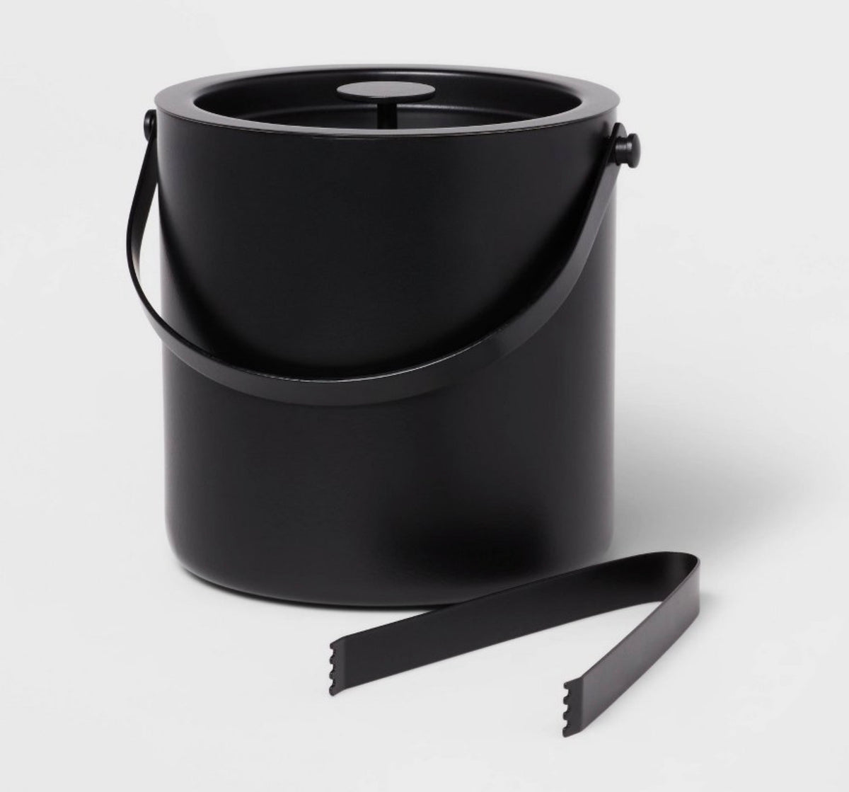 Metal Ice Bucket Black - Threshold (NEW)