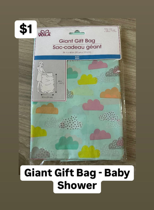 Giant Gift Bag - Baby Shower