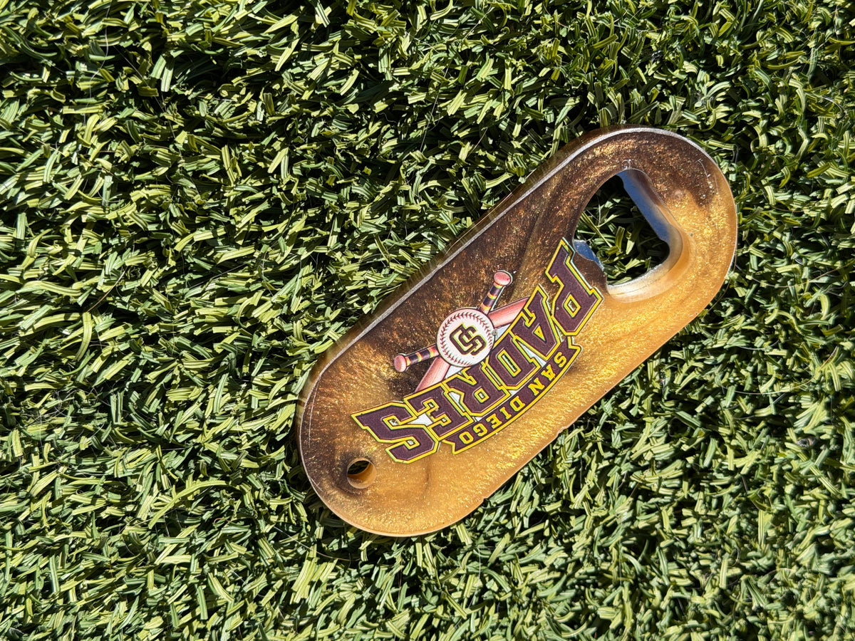 Padres bottle opener