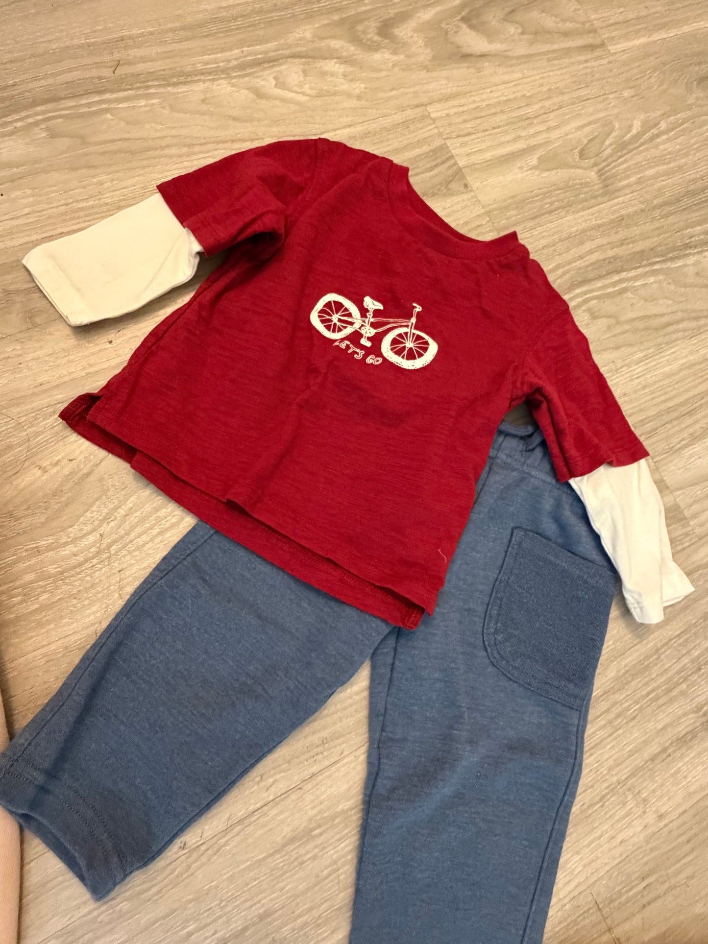 Baby Clothes  - Set with Bike 12m (Used)