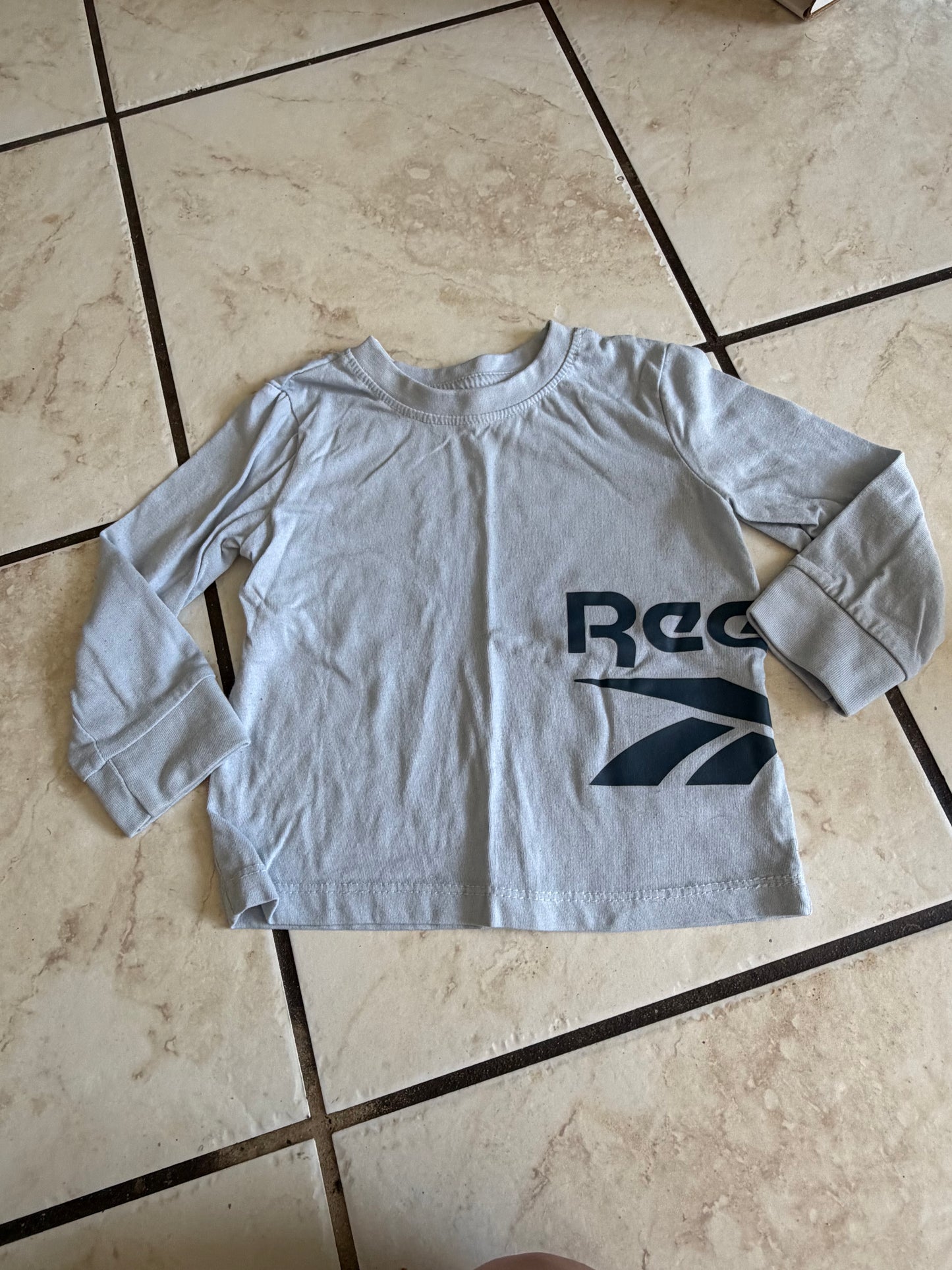 Little Boy Reebox Blue Shirt 24 months (Used)