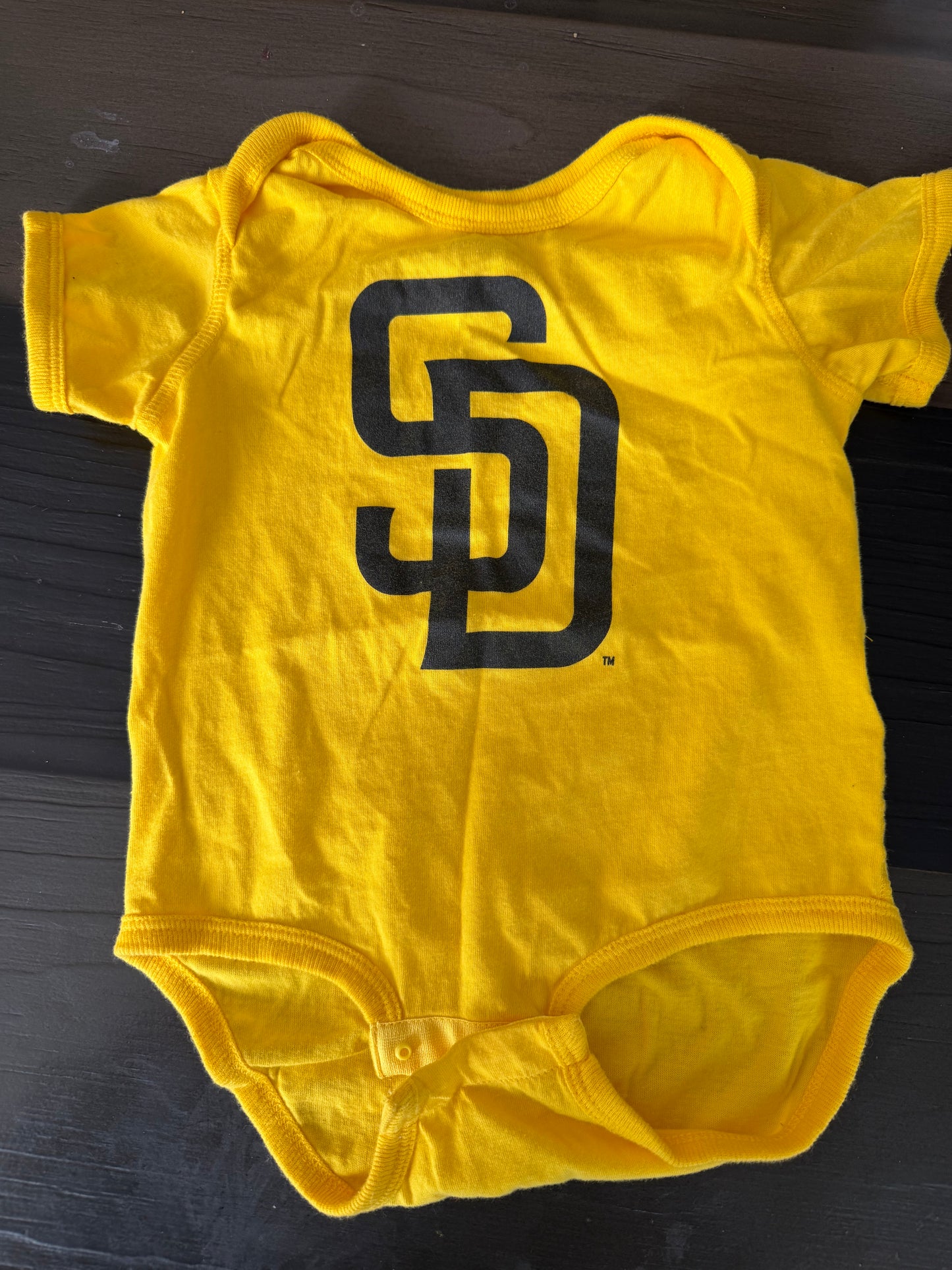 Baby Clothes - Padres onsie 6/9month (Used)