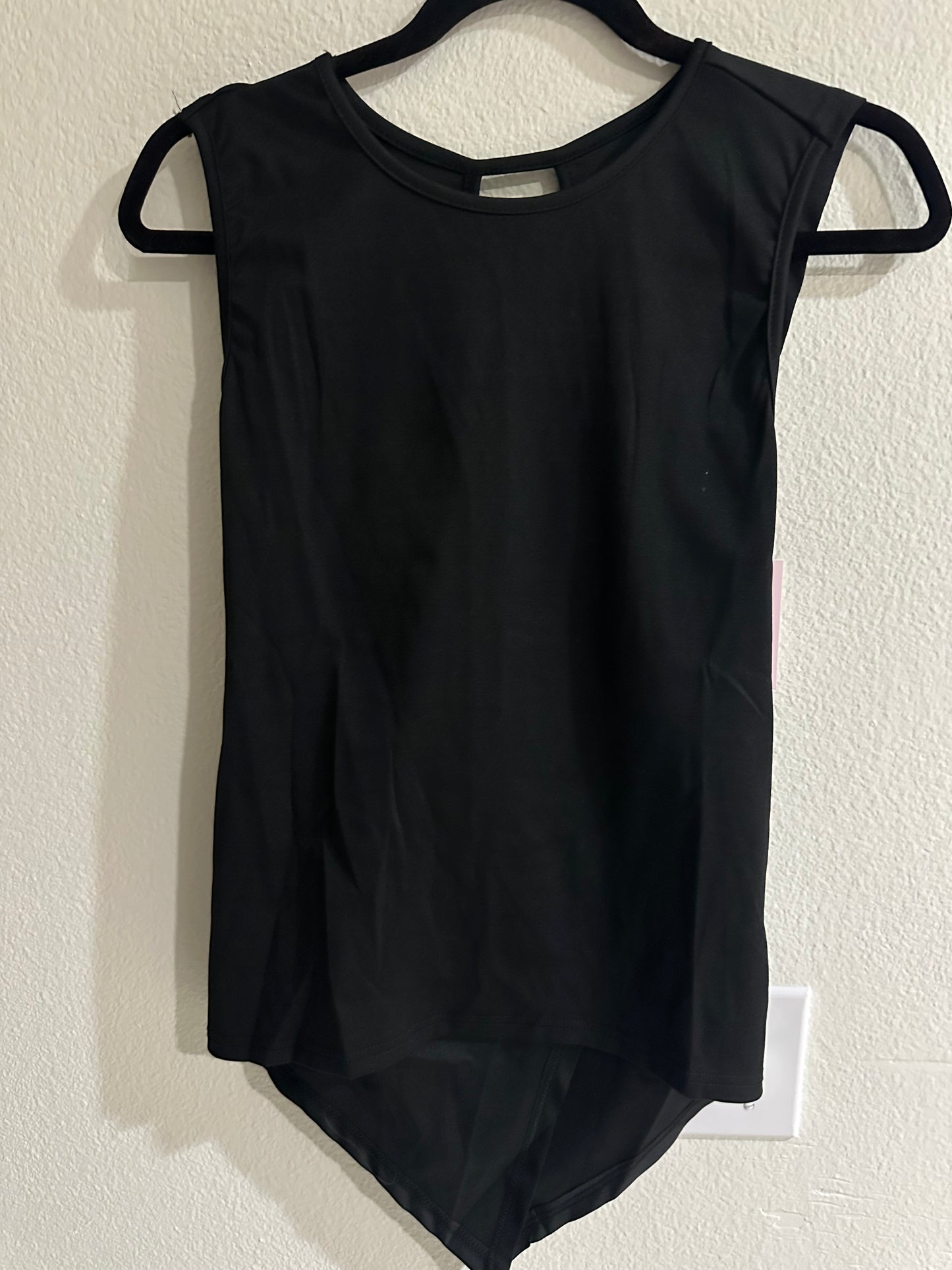 Fancy Crisscross Top (Black)