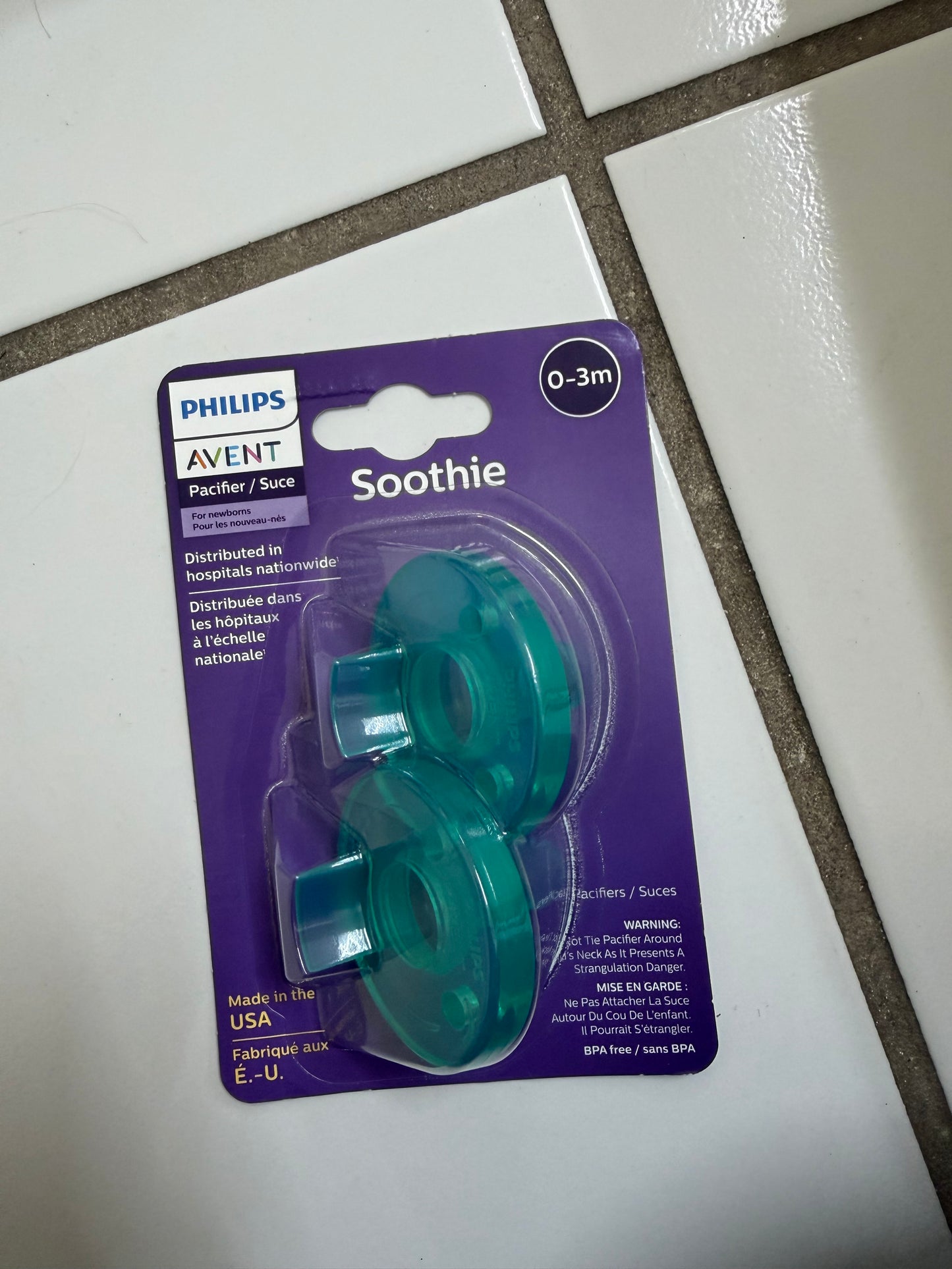 Baby Pacifier - 2 set (NEW)