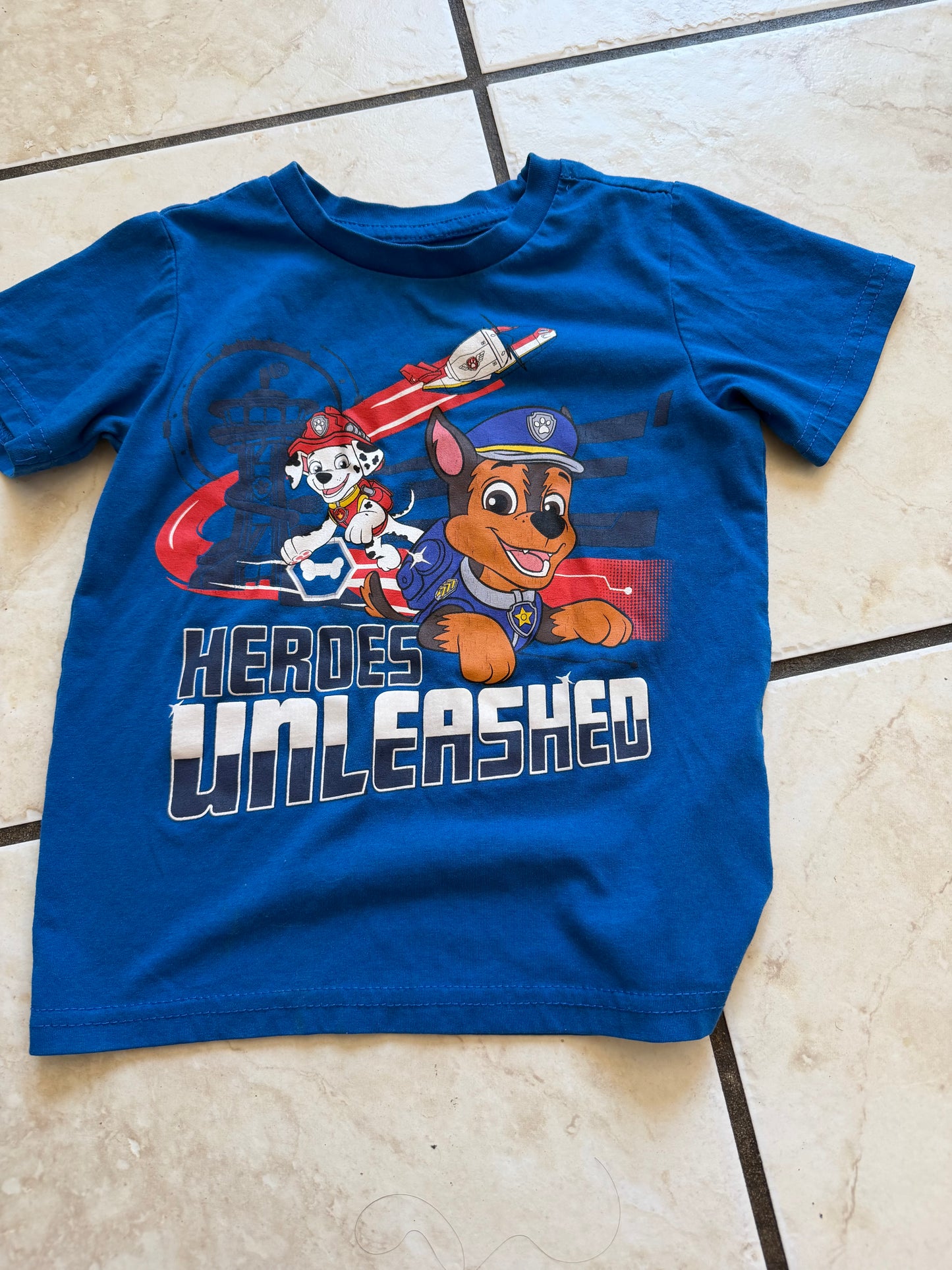 Little Boy - Blue Paw patrol Size 4T (Used)