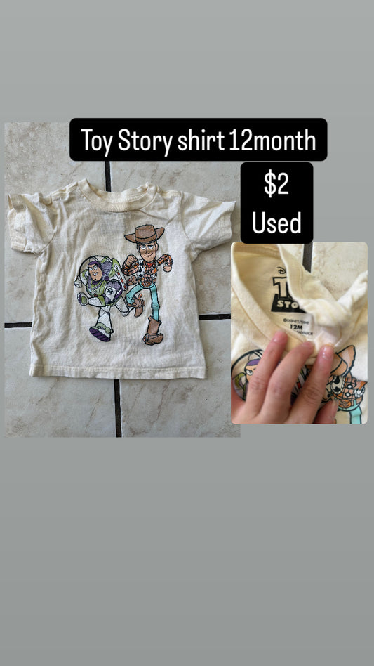Toy Story shirt 12month