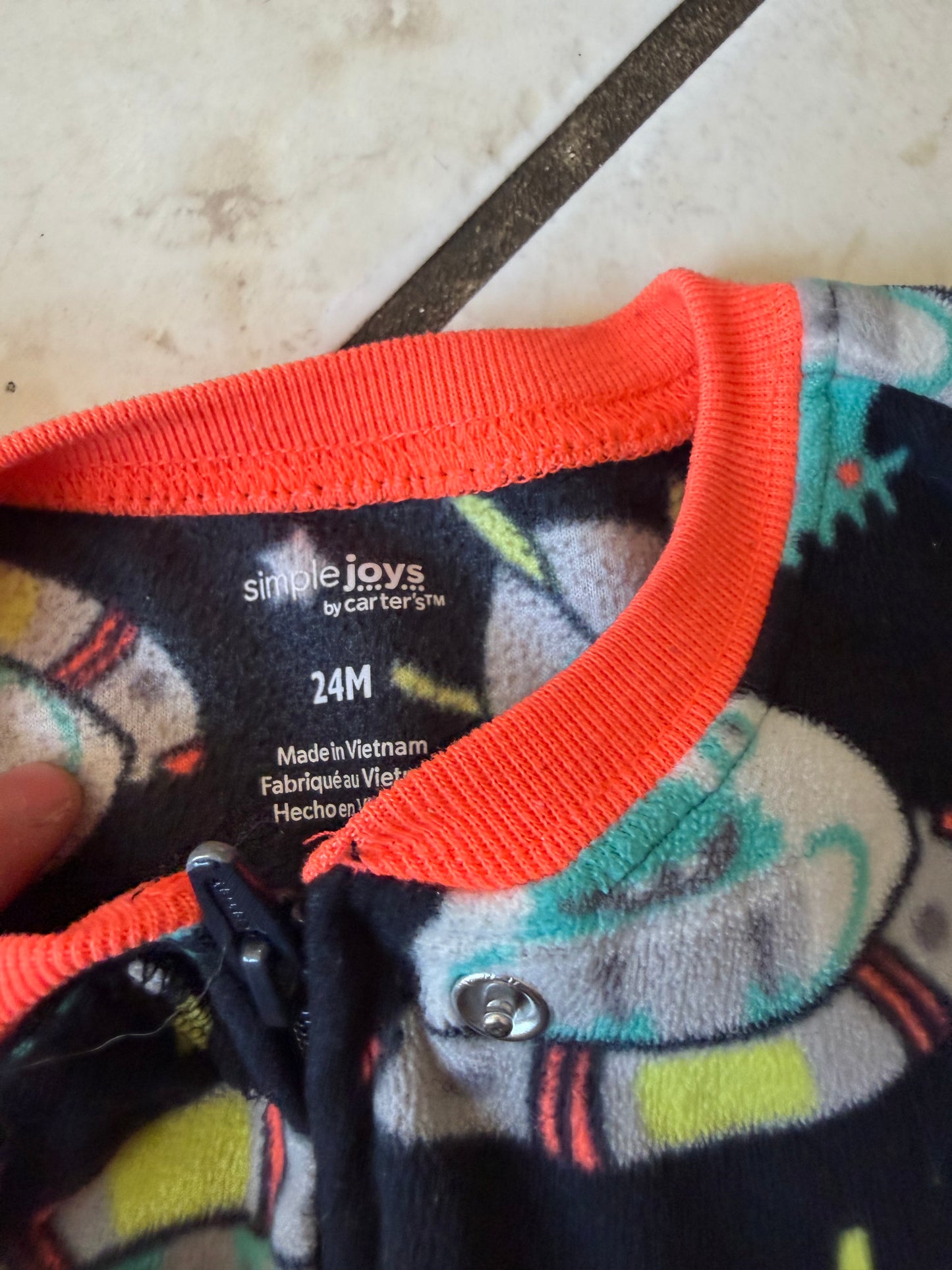 Baby Clothes - Alien Jammies 24 Months (Used)