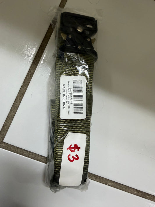 Green Luggage Belt (Med/Large Luggage) (NEW)