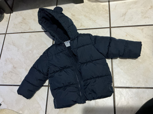 Old Navy - Bear Blue Hoodie Size 18-24 Months (Used)