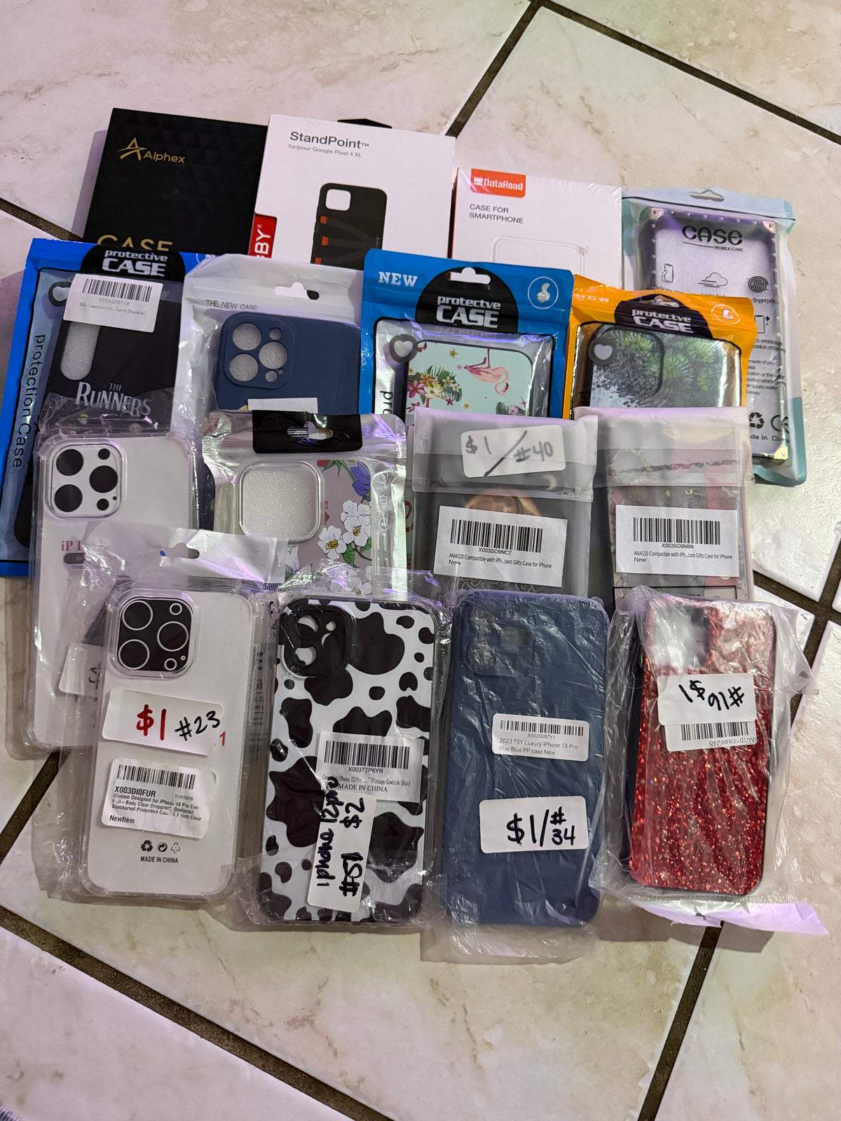 Phone Case Bundle #4 - 16 Phone Cases