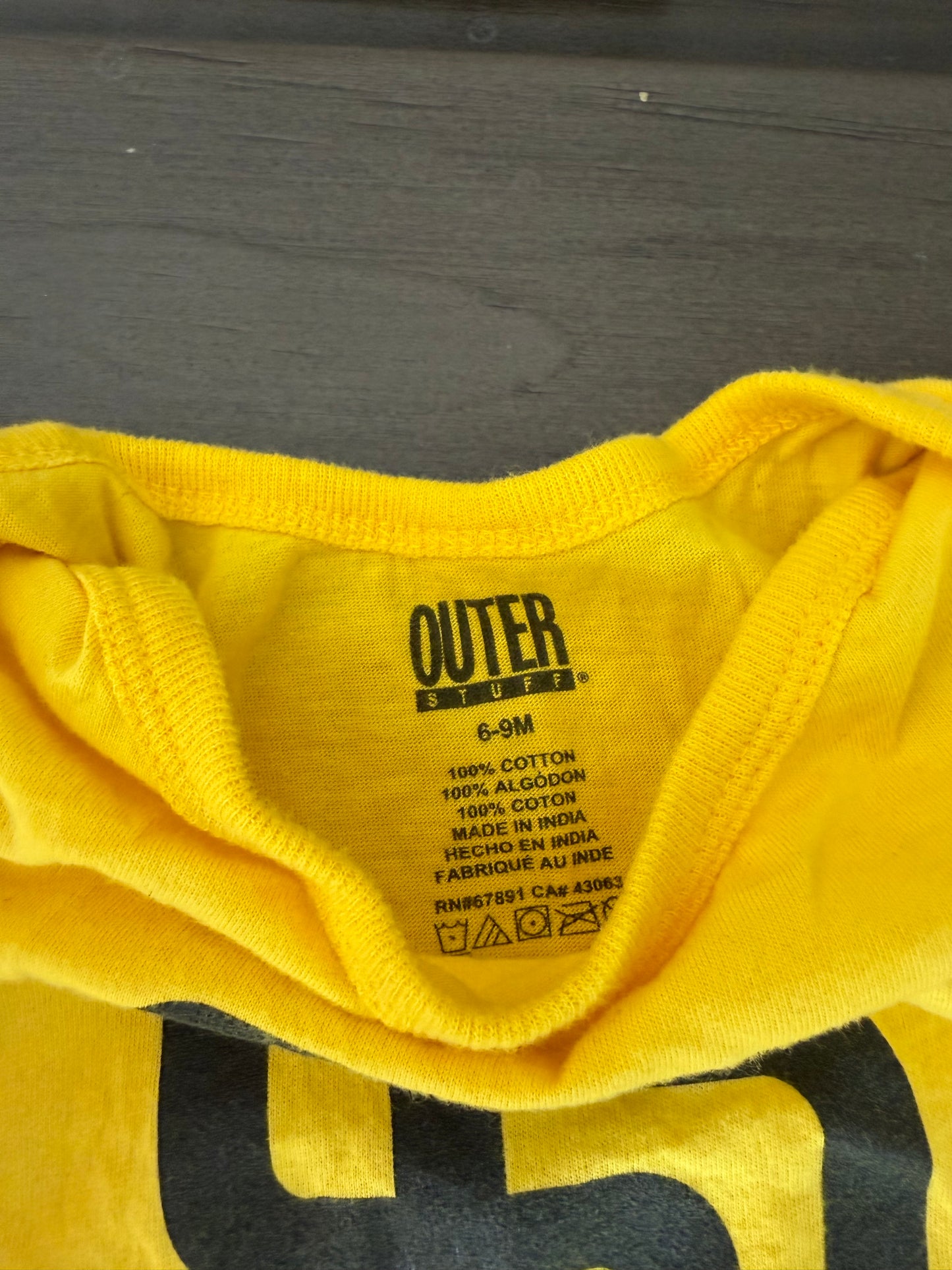 Baby Clothes - Padres onsie 6/9month (Used)