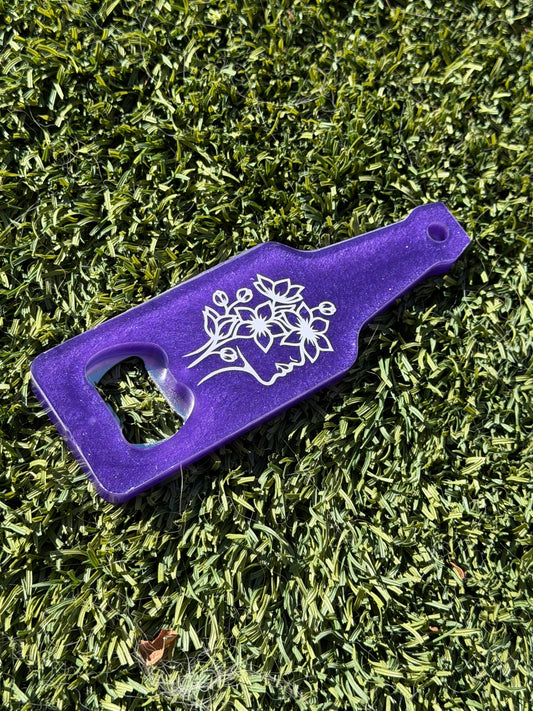Purple Bottle Opener