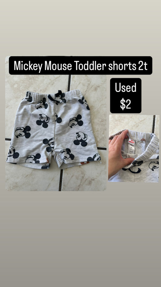 Mickey Mouse Toddler shorts 2T