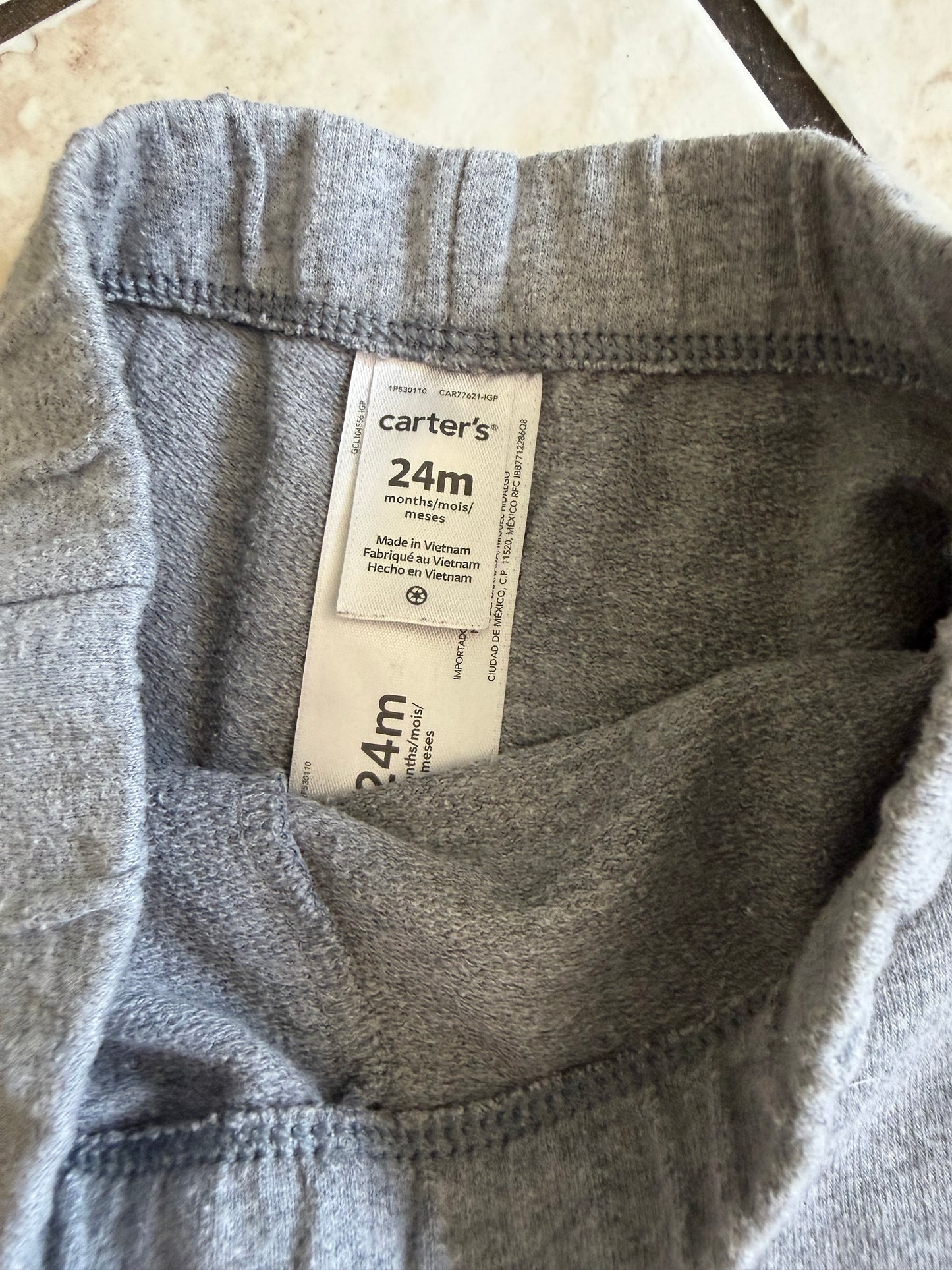 Baby Boy Clothes - Grey Pants 24months (Used)
