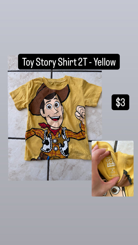 Toy Story Shirt 2T - Yellow